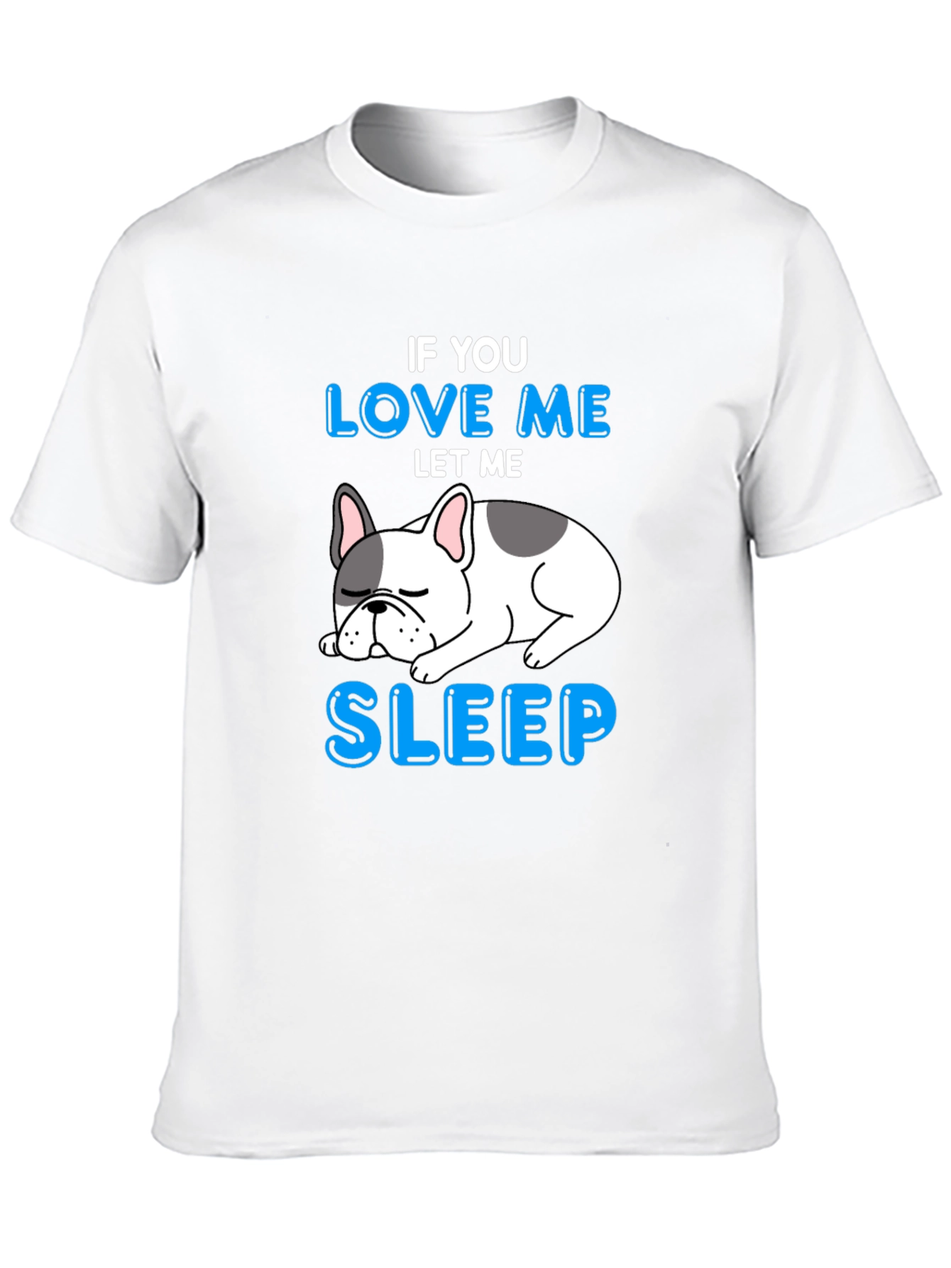 Black If You Love Me Let Me Sleep T-Shirt view 10