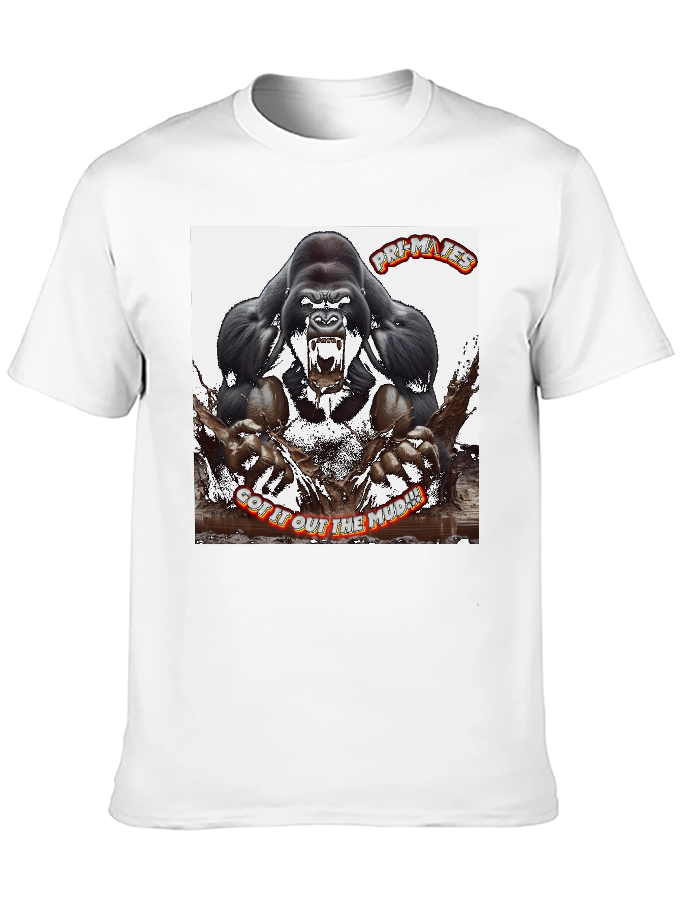 Black Pr-Mates Got It Out The Mud Graphic T-Shirt view 10