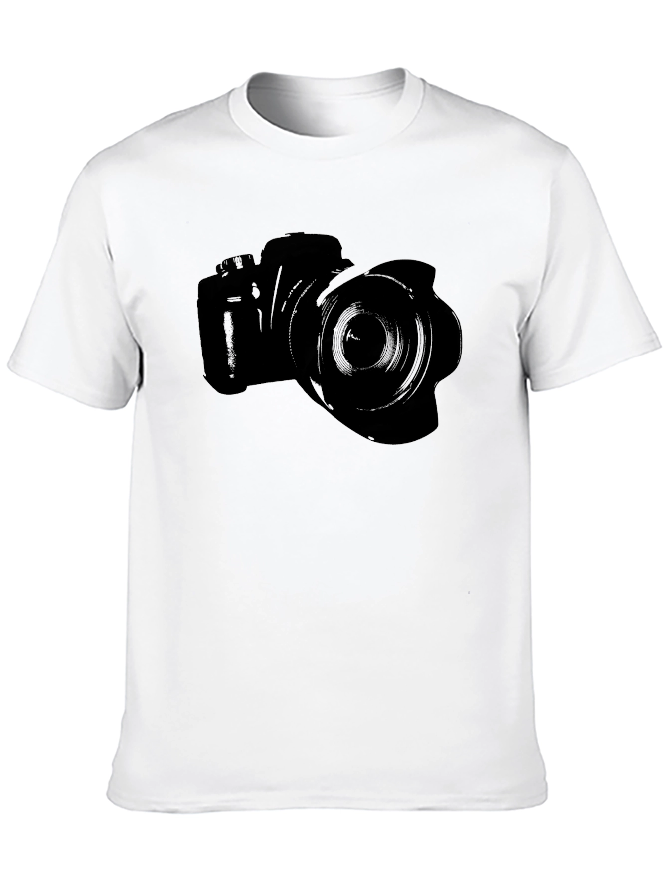 Black Camera Graphic Tee - Photographer's Must-Have view 10