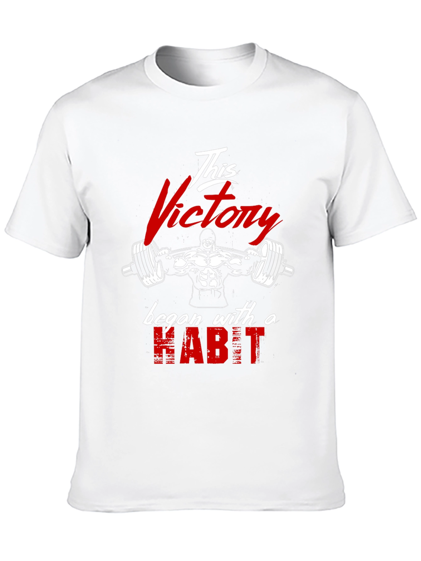 Victory Habit Gym T-Shirt - Fitness Motivation - 10