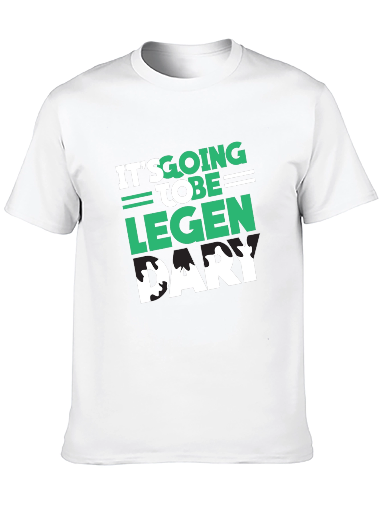 Black Legendary Graphic Tee - Stylish Men's Black T-Shirt view 10