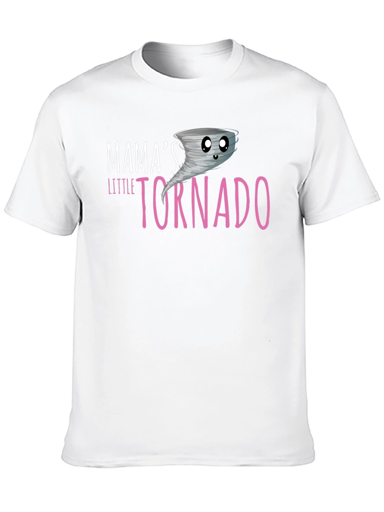 Black Mama's Little Tornado Black T-Shirt view 10