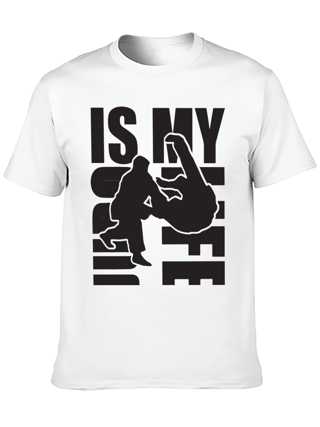 Black Funny BJJ T-Shirt - Is My Gi OK? view 10