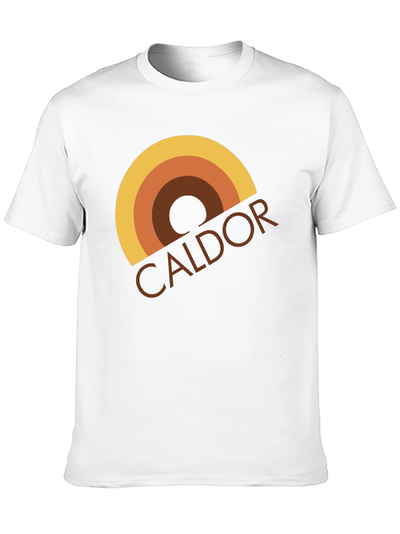 Black Retro Caldor Style T-Shirt view 10