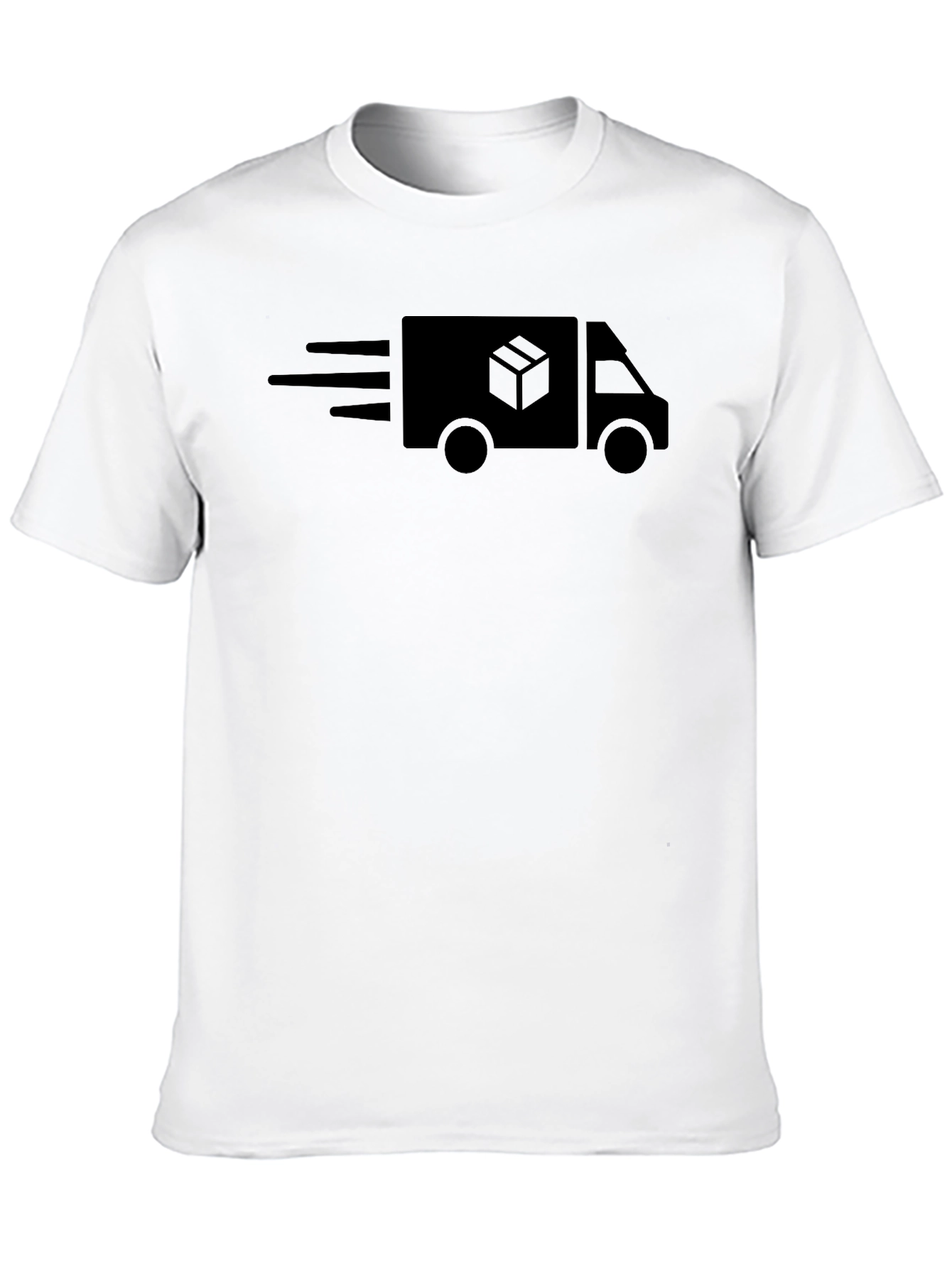 Black Express Delivery Black Graphic Tee - Fast Shipping view 10