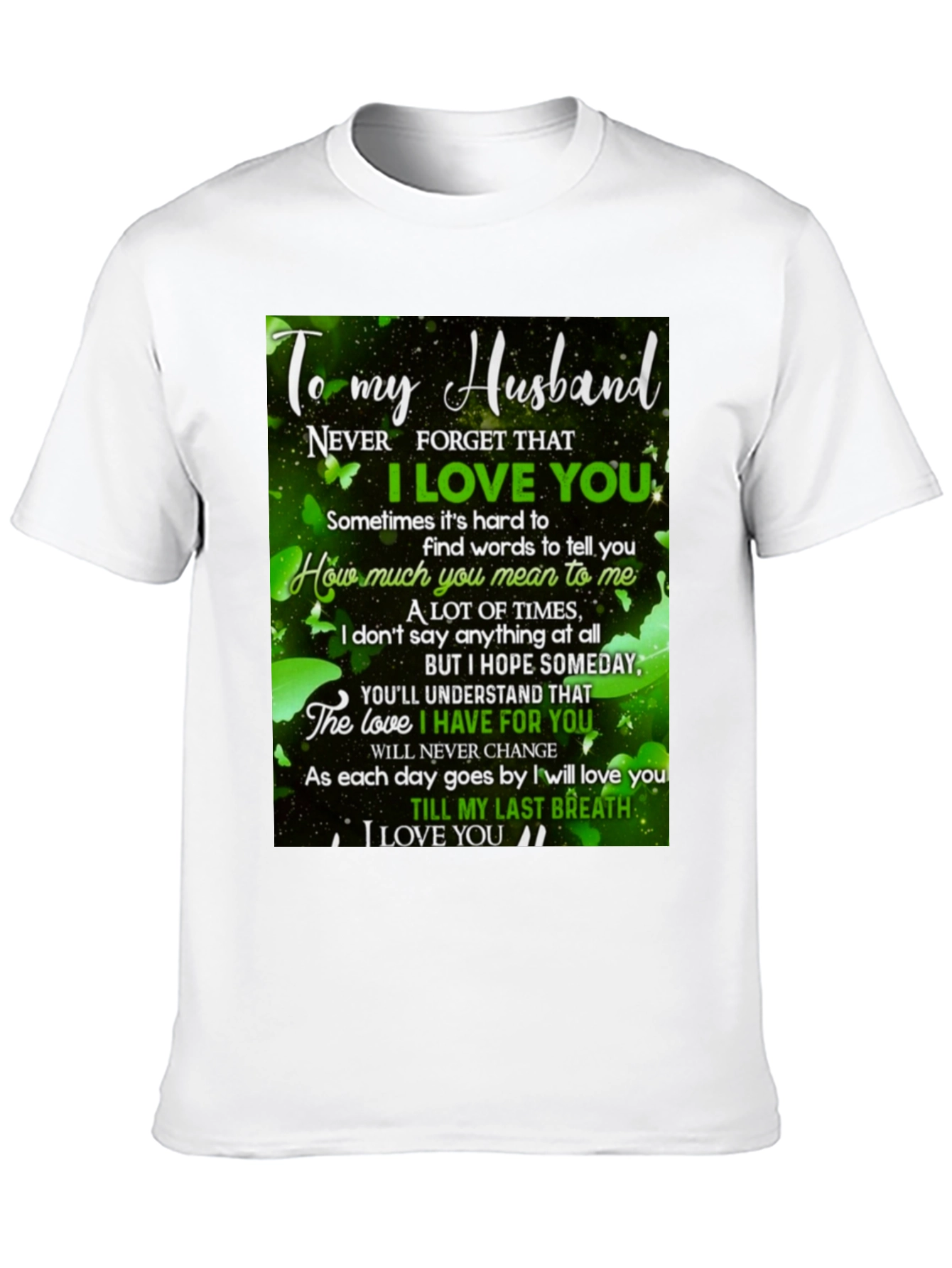 Black To My Husband Graphic Tee view 10