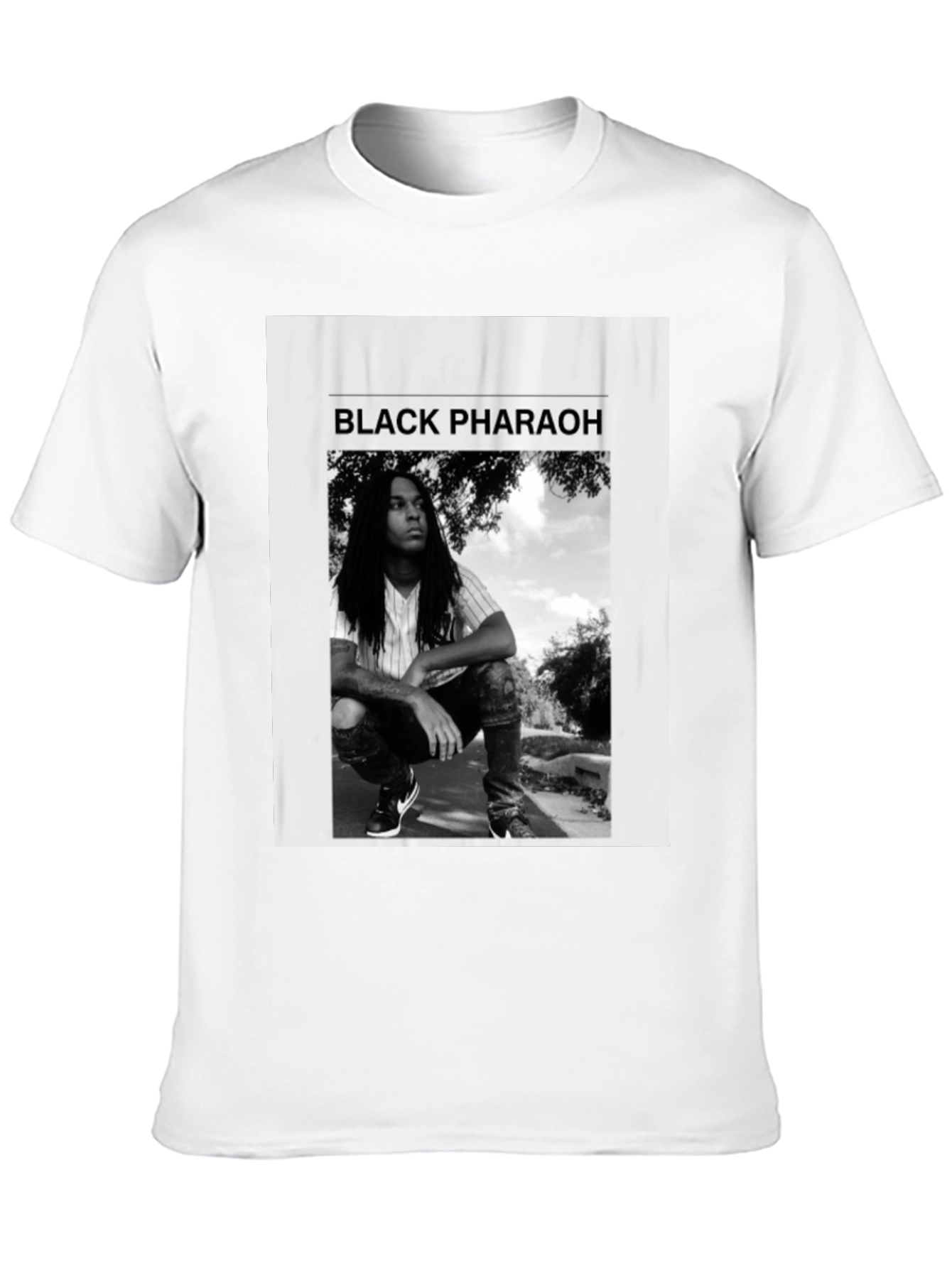 Black Black Pharaoh Graphic Tee - Unisex Soft Cotton T-Shirt view 10