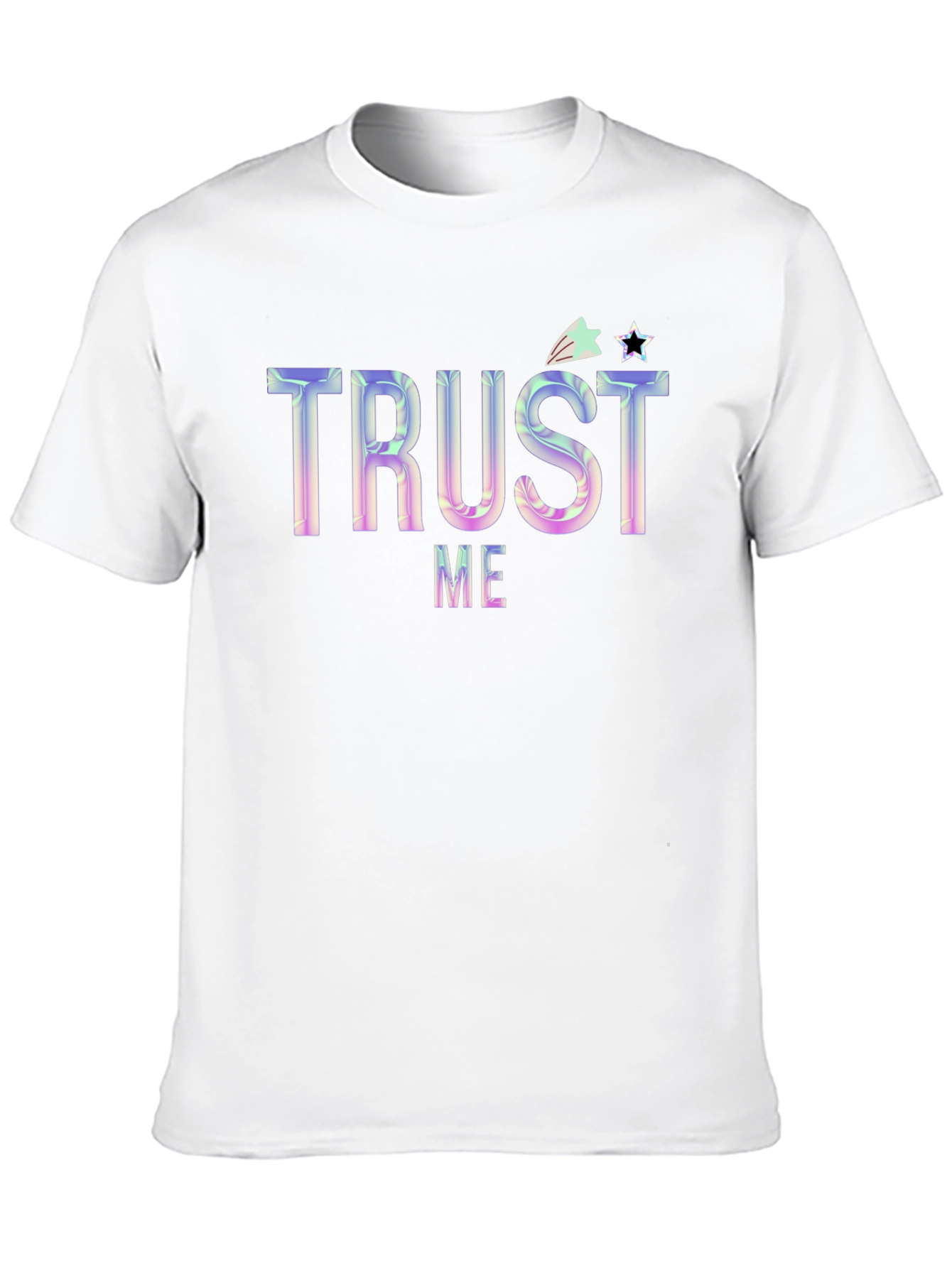 Black Trust Me Graphic Tee - Trendy Unisex T-Shirt view 10