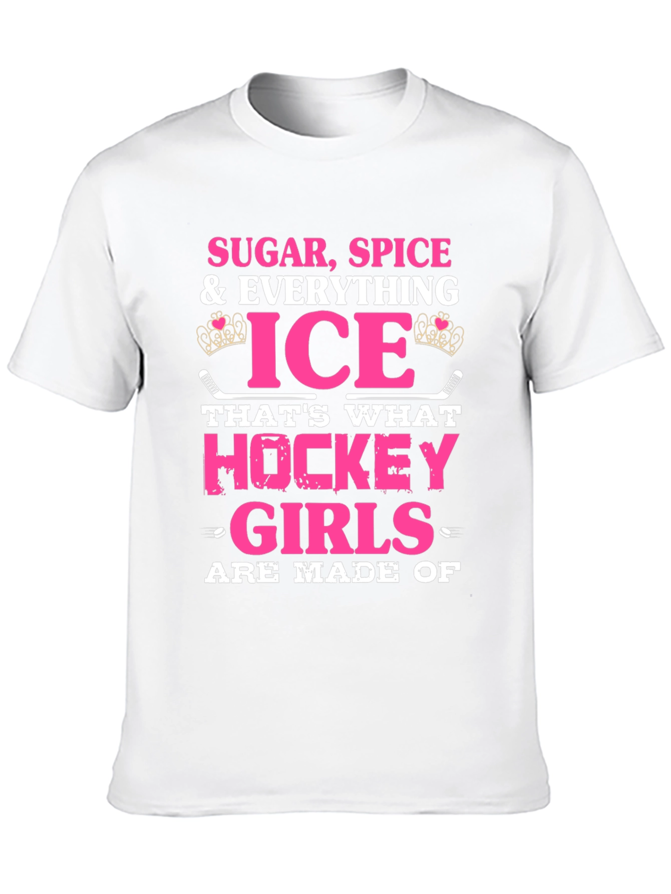 Black Sugar Spice Hockey Girls T-Shirt view 10
