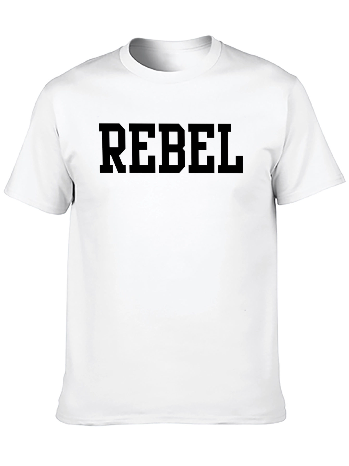 Black Rebel Graphic Tee - Classic Black T-Shirt view 10