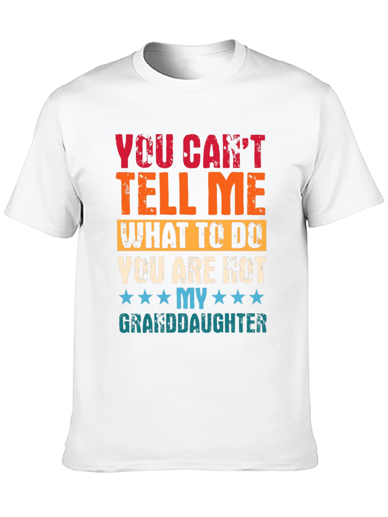 Black Funny Granddaughter T-Shirt view 10