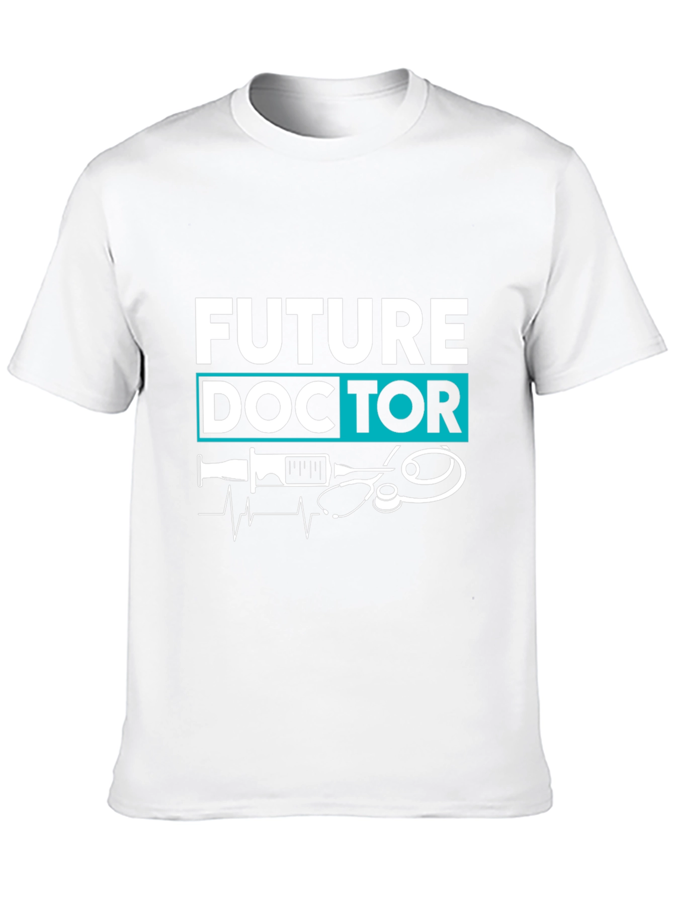 Black Future Doctor T-Shirt: Medical Aspirations view 10