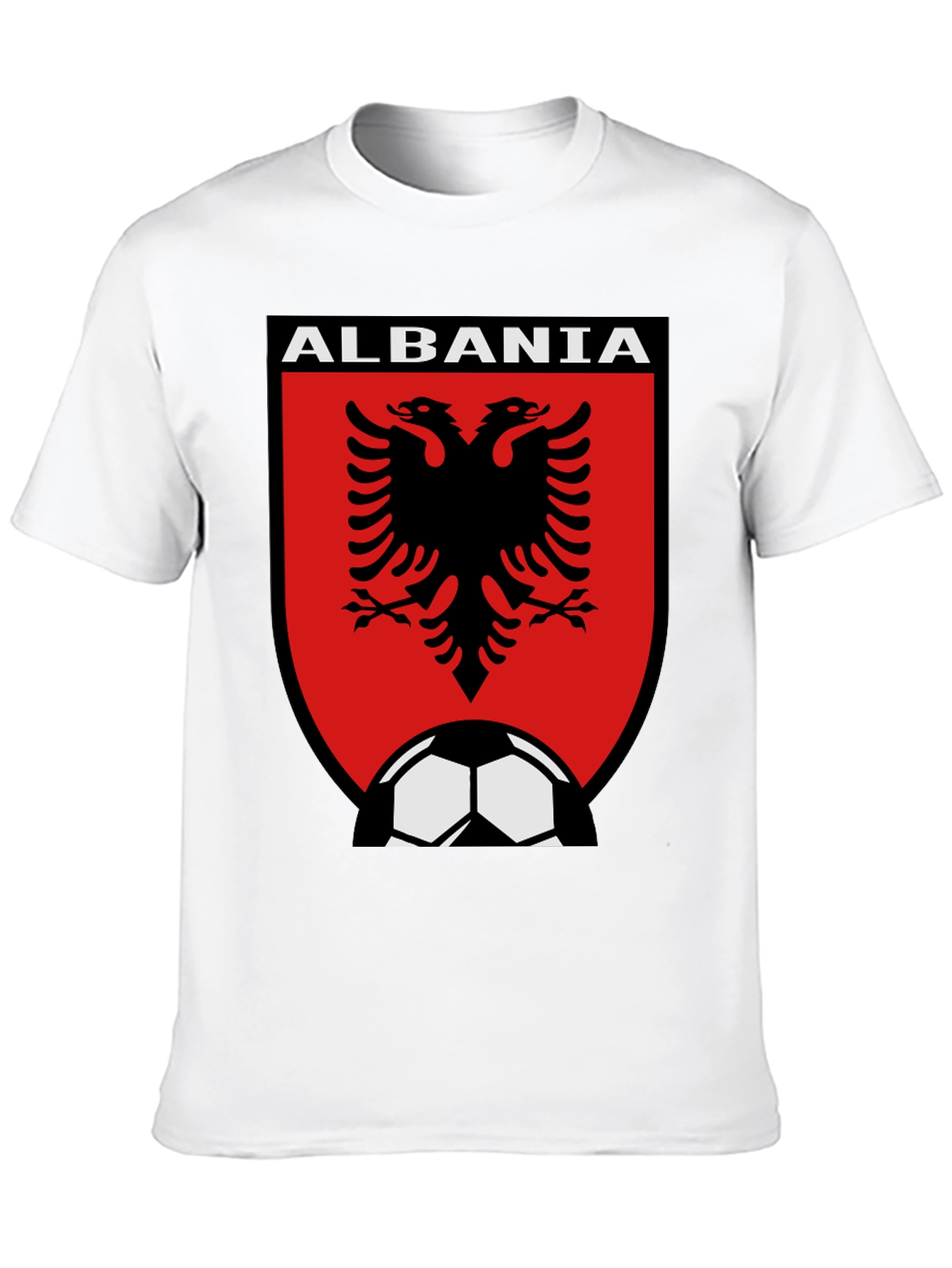 Albania Soccer T-Shirt | Double Headed Eagle - 10