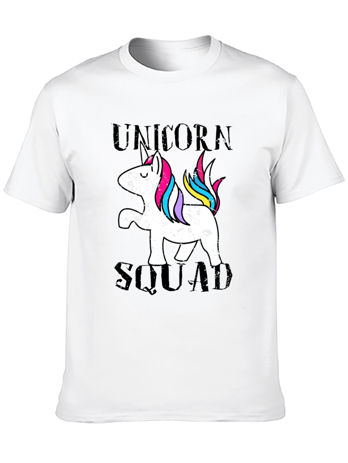 Black Unicorn Squad Black T-Shirt view 10