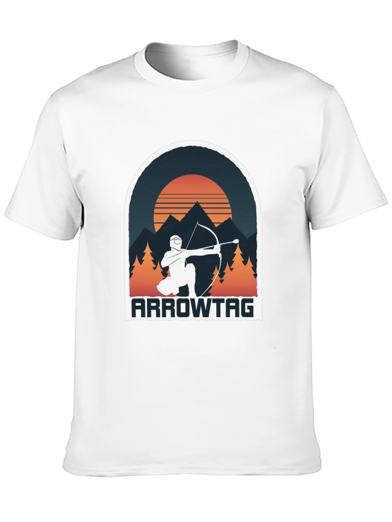 Black Arrowtag Graphic Tee - Outdoor Adventure Shirt view 10