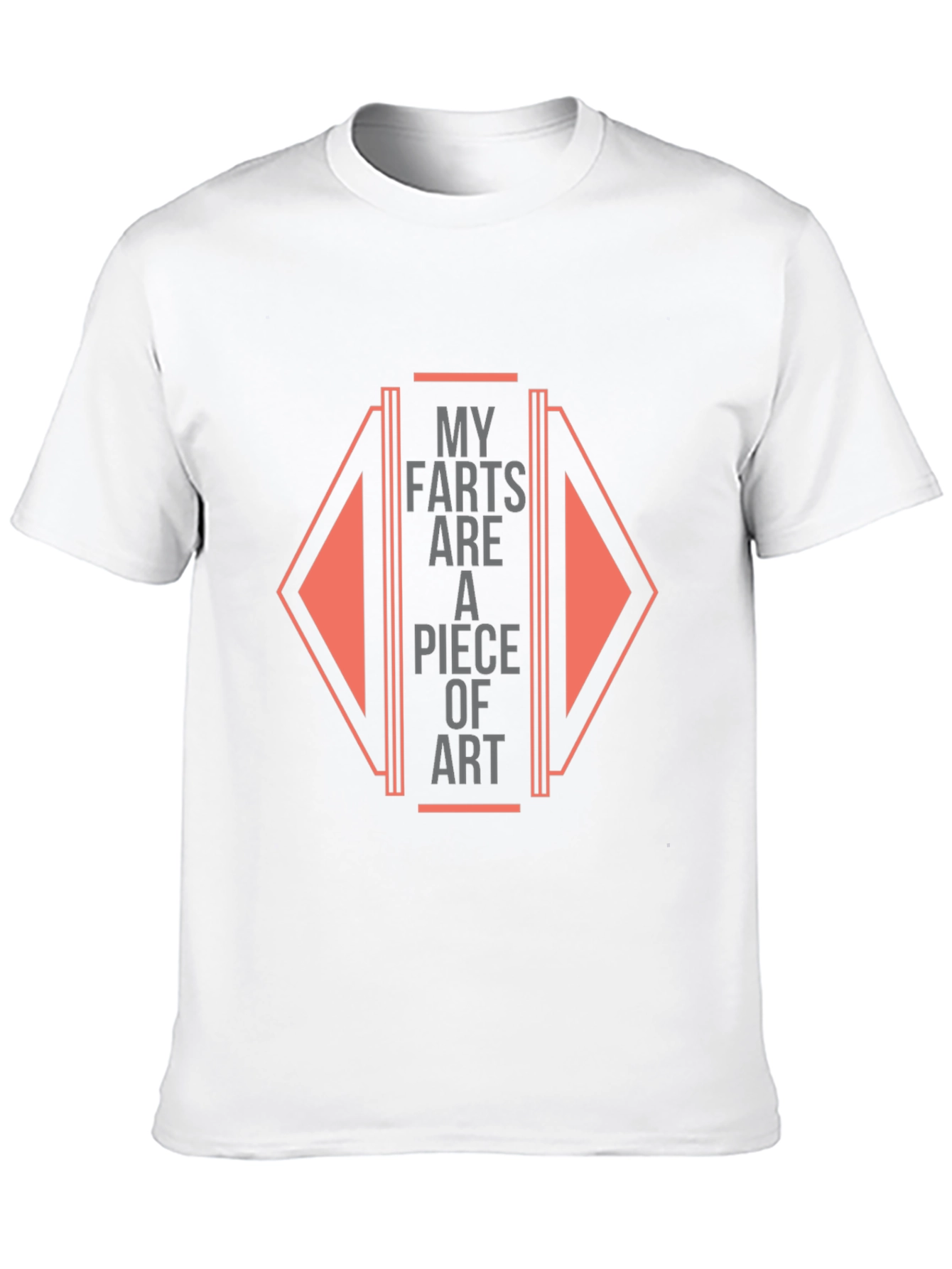 Black Funny Farts Art Graphic Black Tee view 10