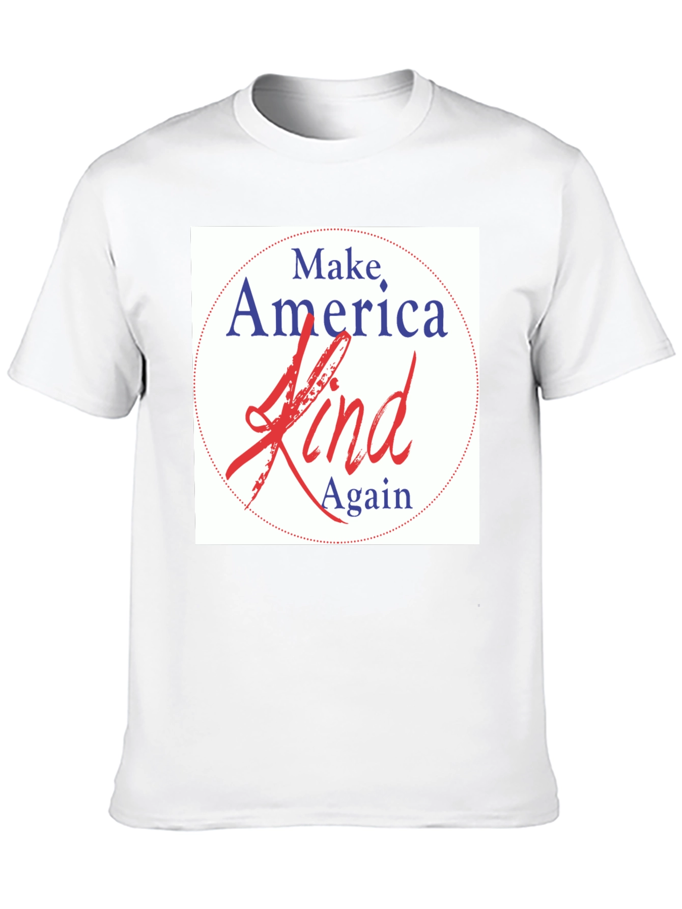Black Make America Kind Again T-Shirt view 10