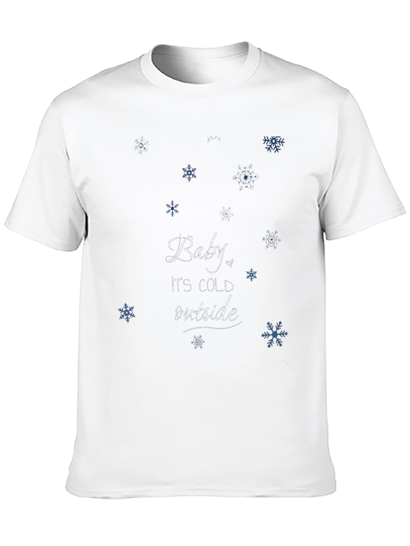 Black Baby It's Cold Outside T-Shirt view 10