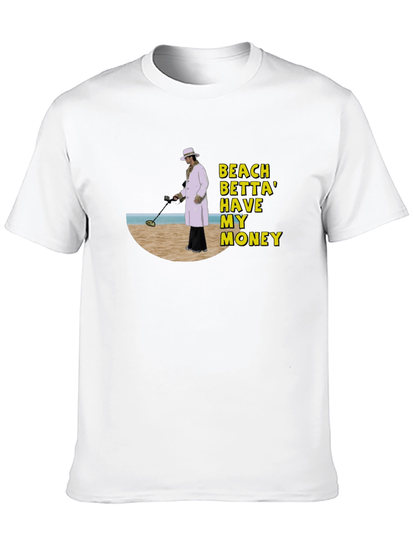 Black Beach Money T-Shirt view 10