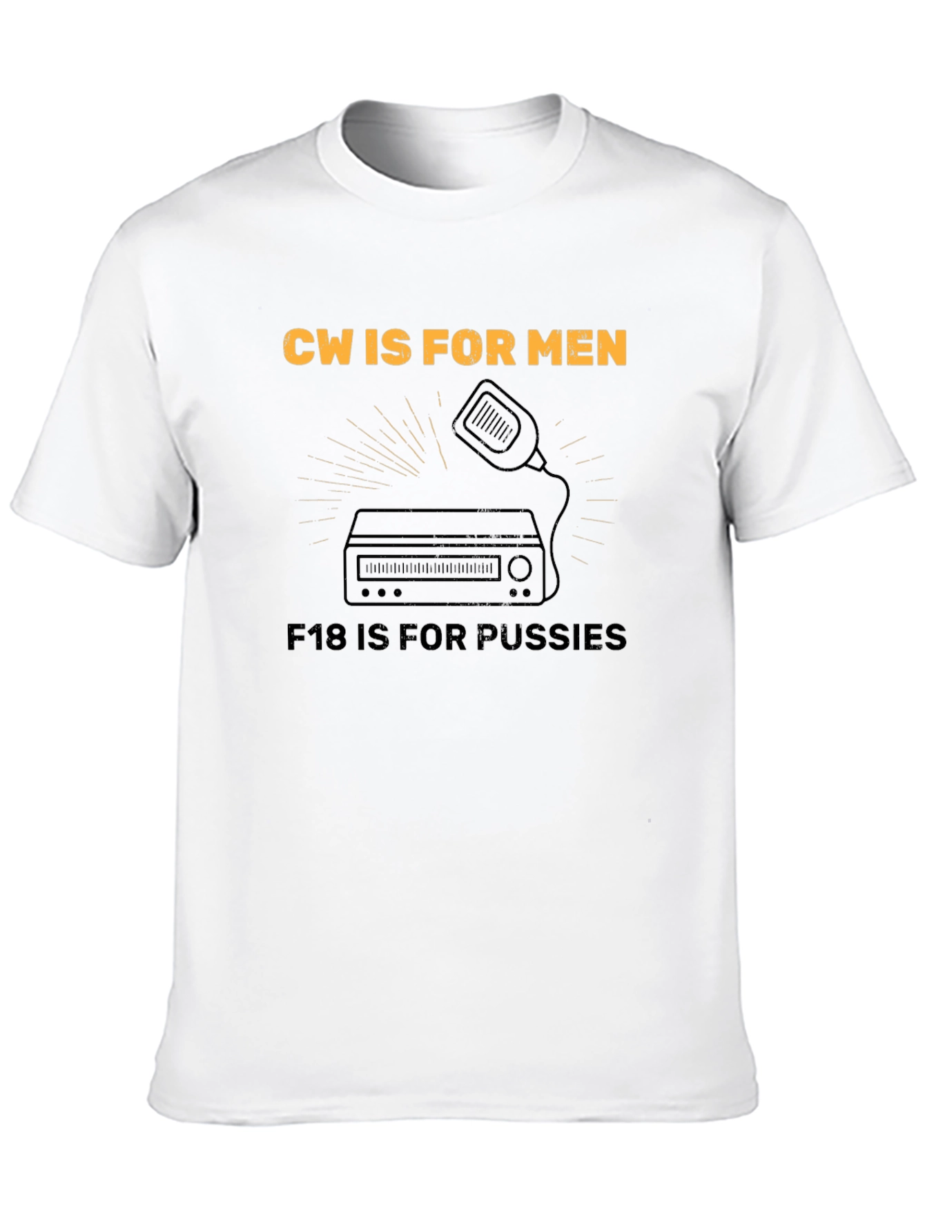 Black CW IS FOR MEN T-Shirt view 10
