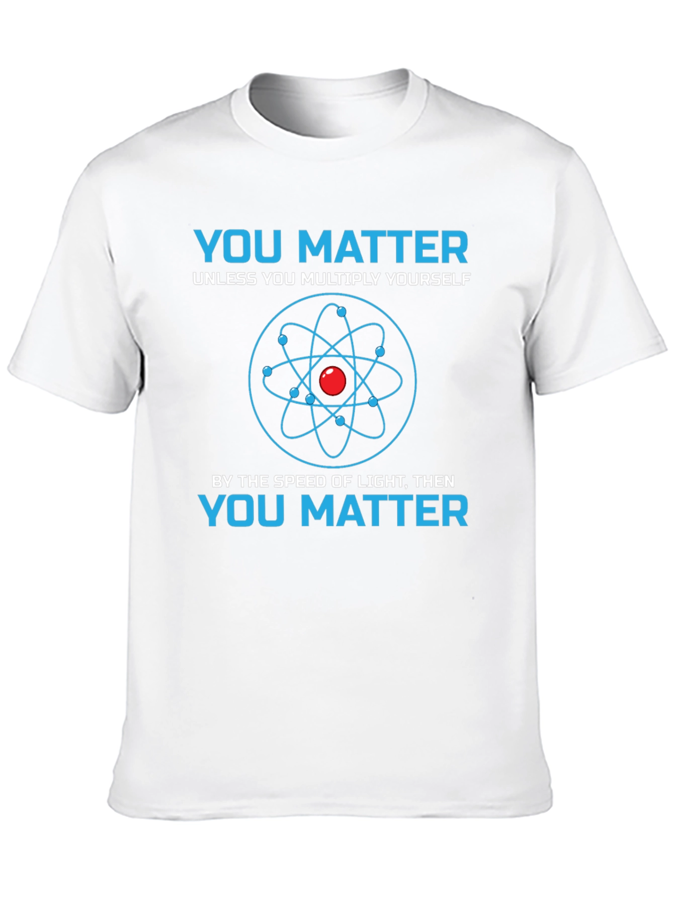 Black You Matter Science T-Shirt - Novelty Physics Tee view 10