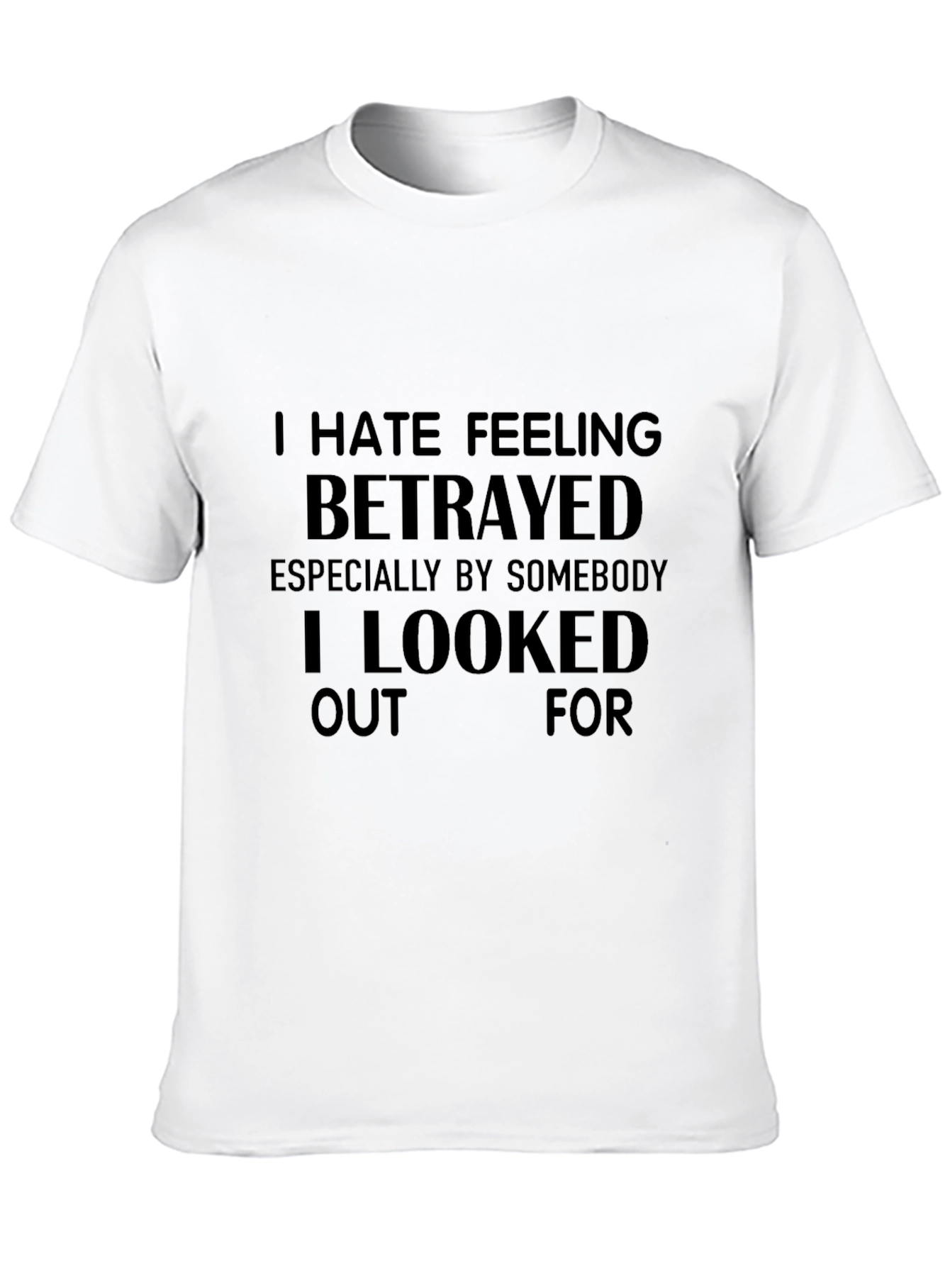 Black Betrayal Statement T-Shirt view 10