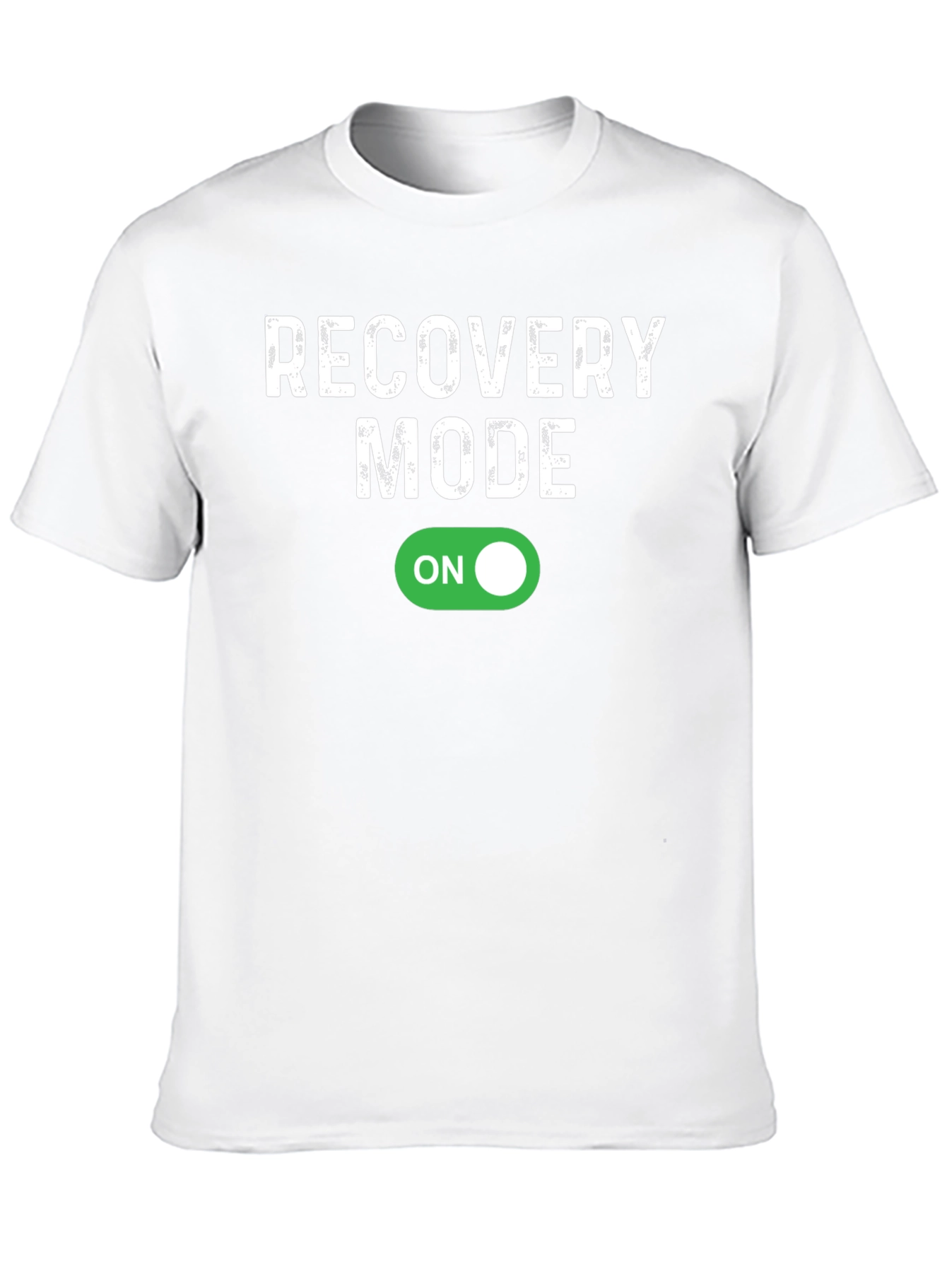 Black Recovery Mode On Graphic Tee - Soft Cotton Blend view 10