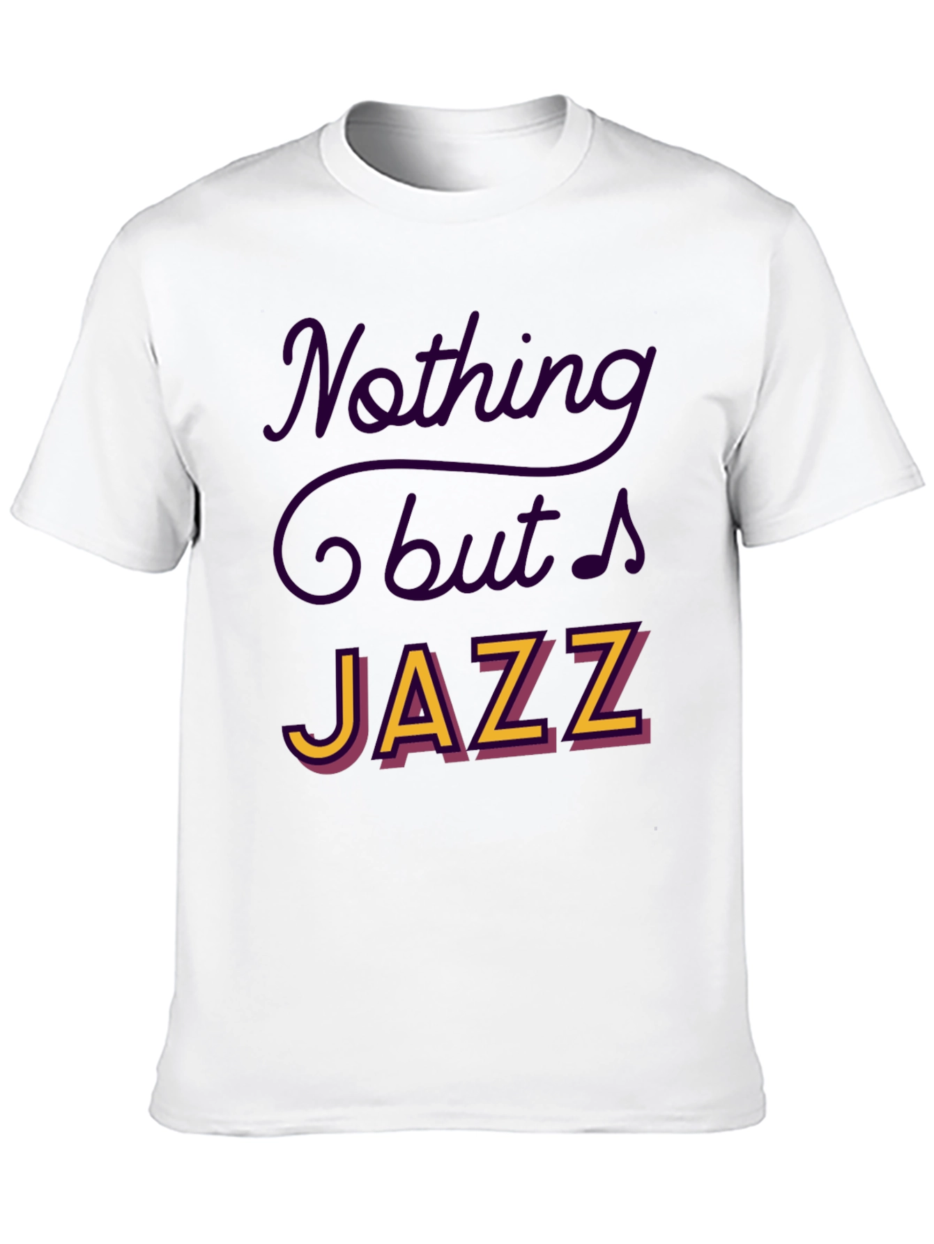 Black Nothing But Jazz Graphic Tee view 10