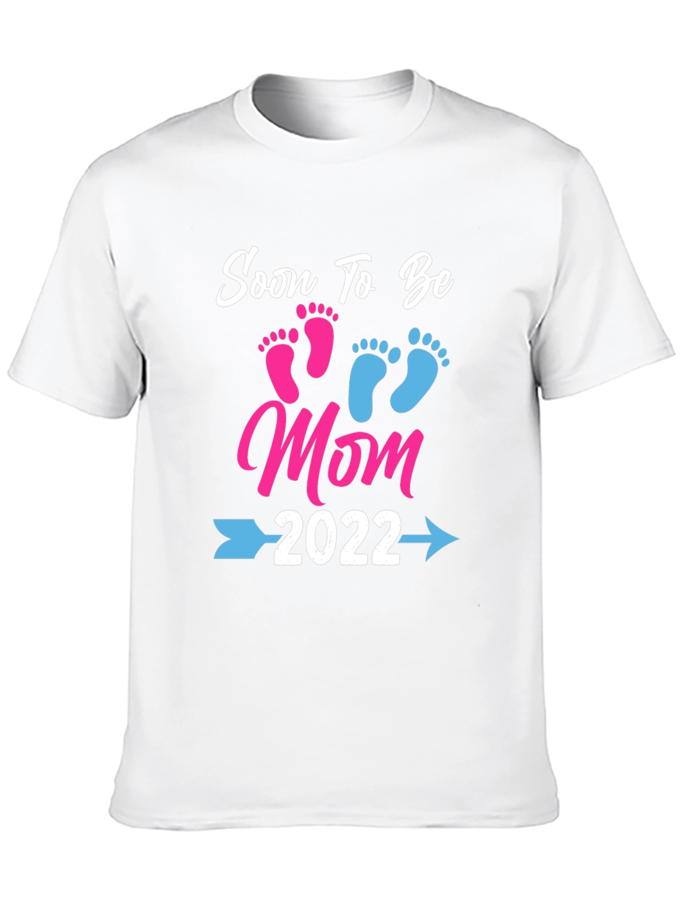 Black Soon To Be Mom 2022 T-Shirt view 10
