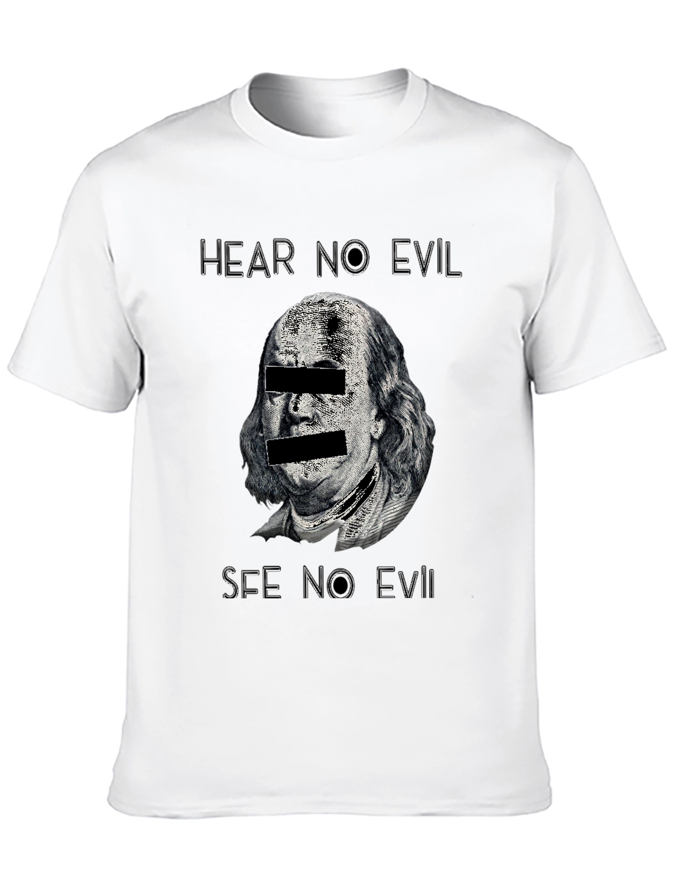 Hear No Evil See No Evil Graphic T-Shirt - 10