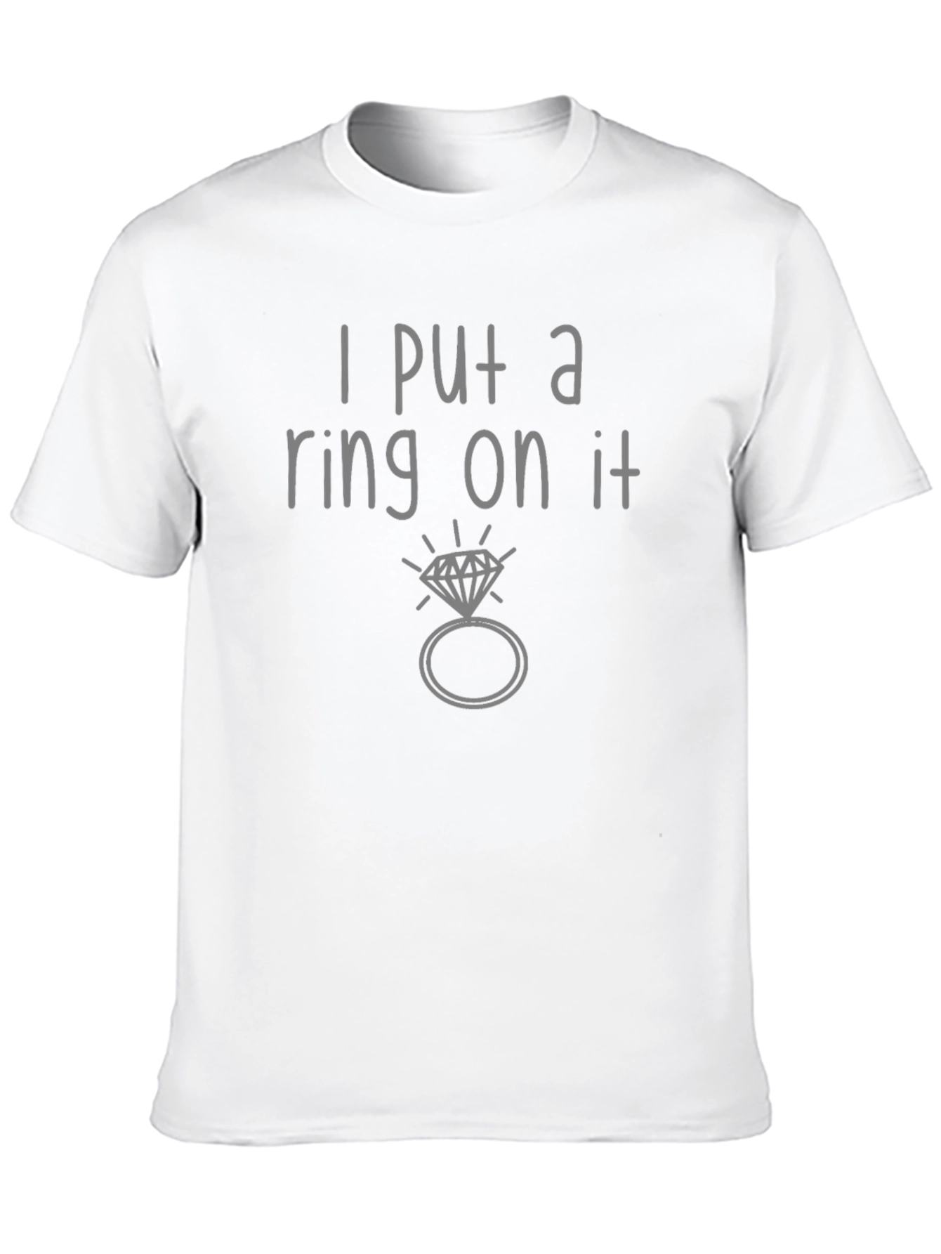 Black I Put a Ring On It Graphic Tee view 10