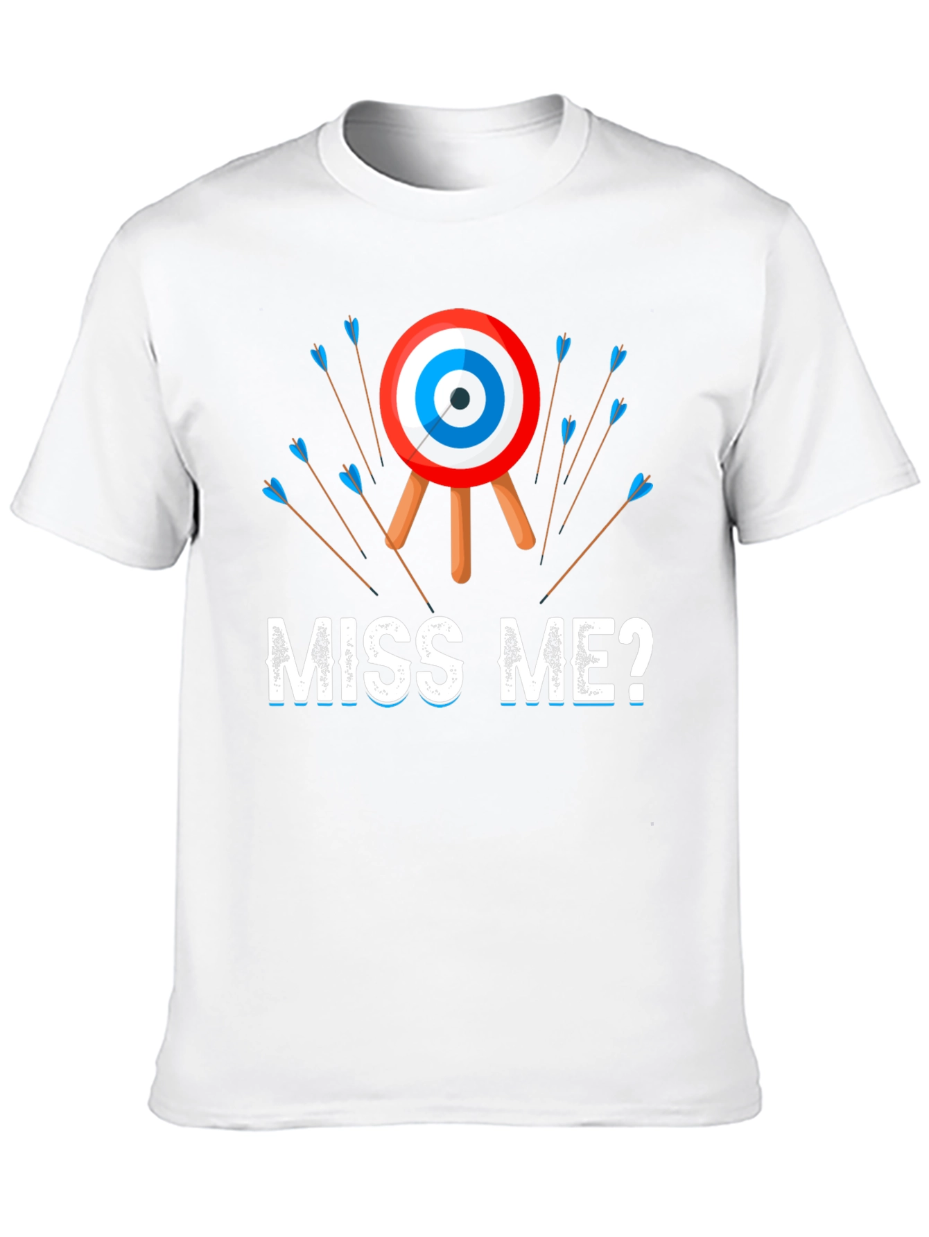 Black Funny Archery T-Shirt - Miss Me? view 10