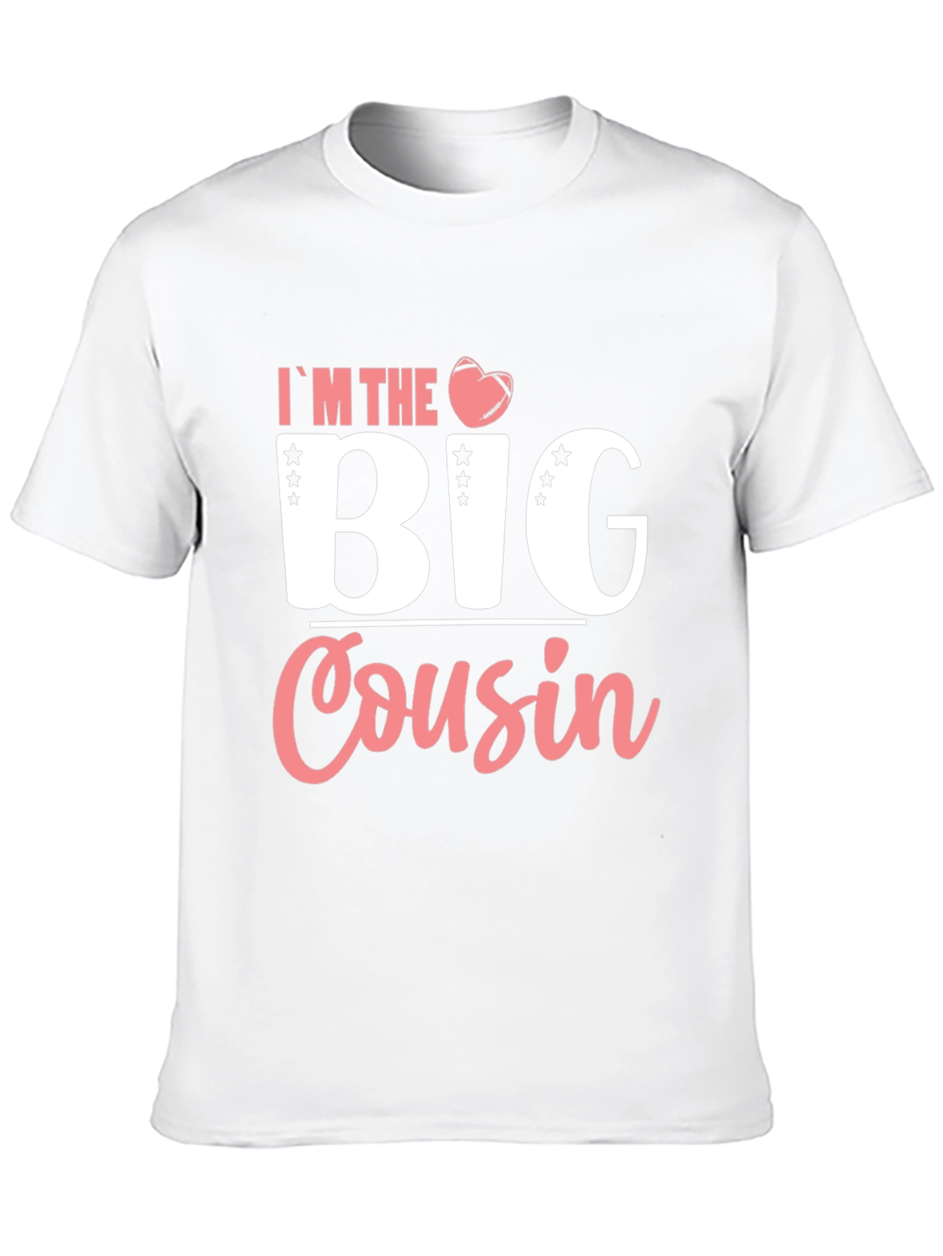 Black I'm the Big Cousin T-Shirt view 10