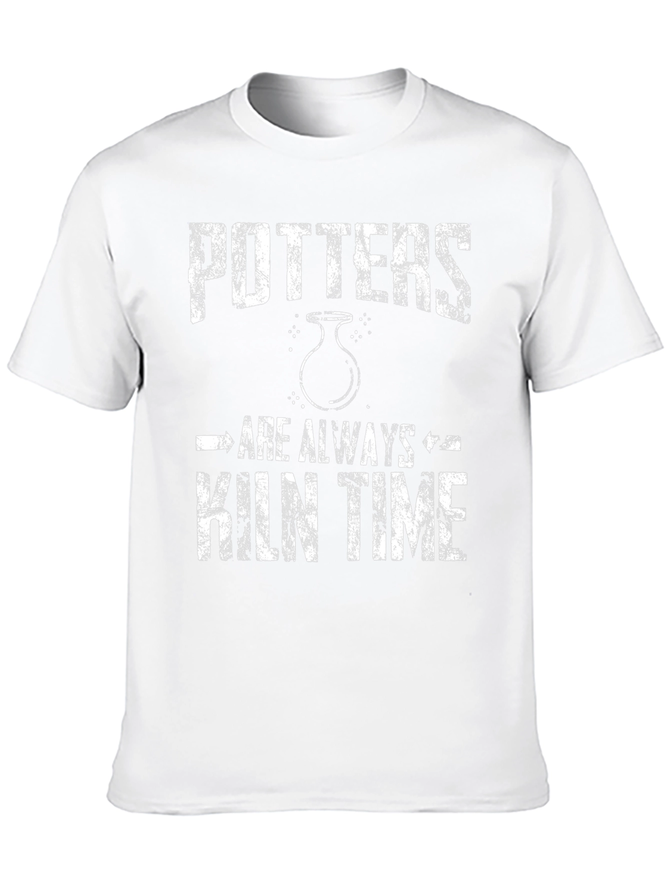 Black Potters Kiln Time Graphic T-Shirt view 10