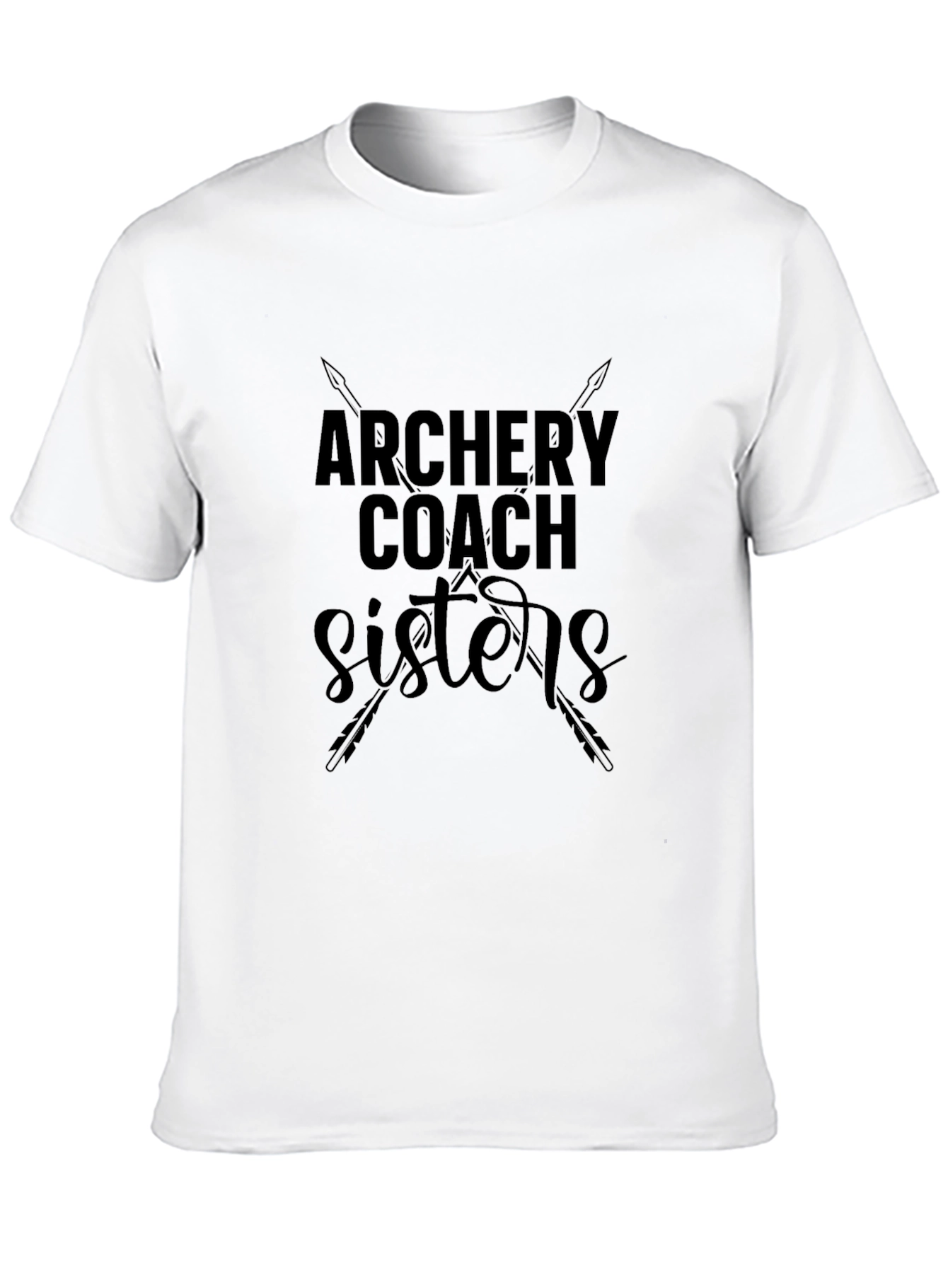 Black Archery Coach Sisters T-Shirt view 10