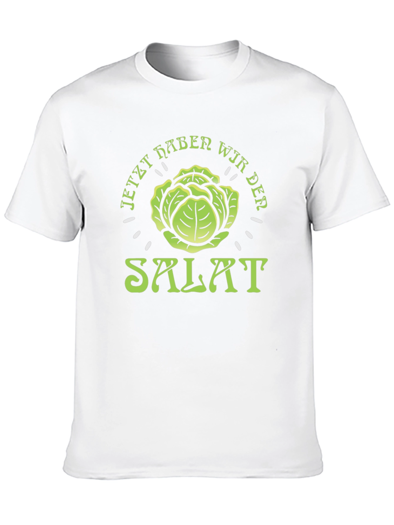 Black Jetzt Haben Wir Der Salat Black Graphic Tee view 10