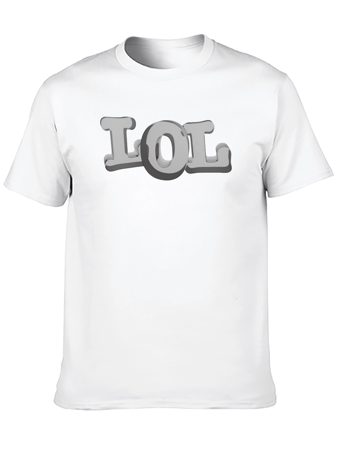 Black LOL Graphic Tee - Men's Black T-Shirt view 10