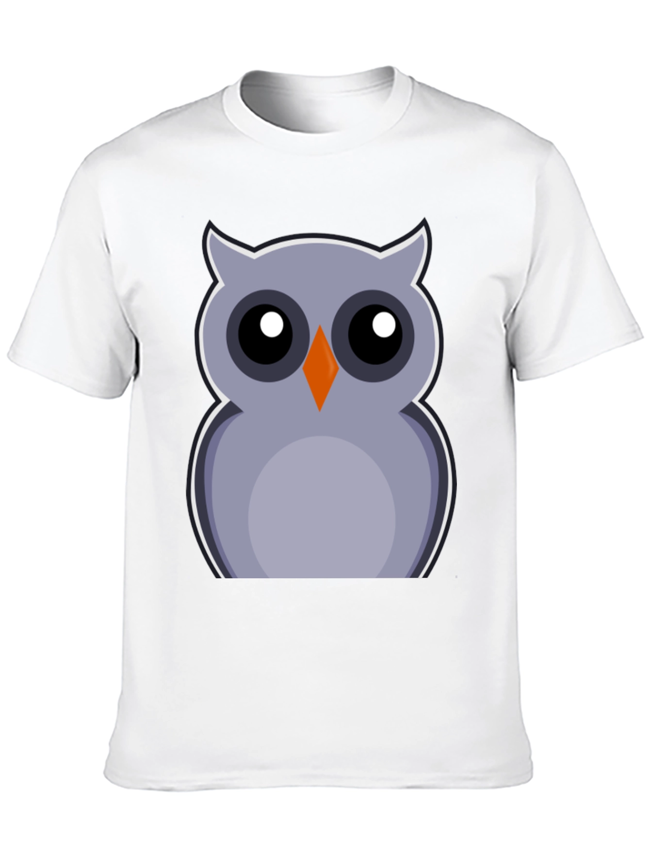 Black Owl Graphic Print Tee - Fun & Stylish view 10
