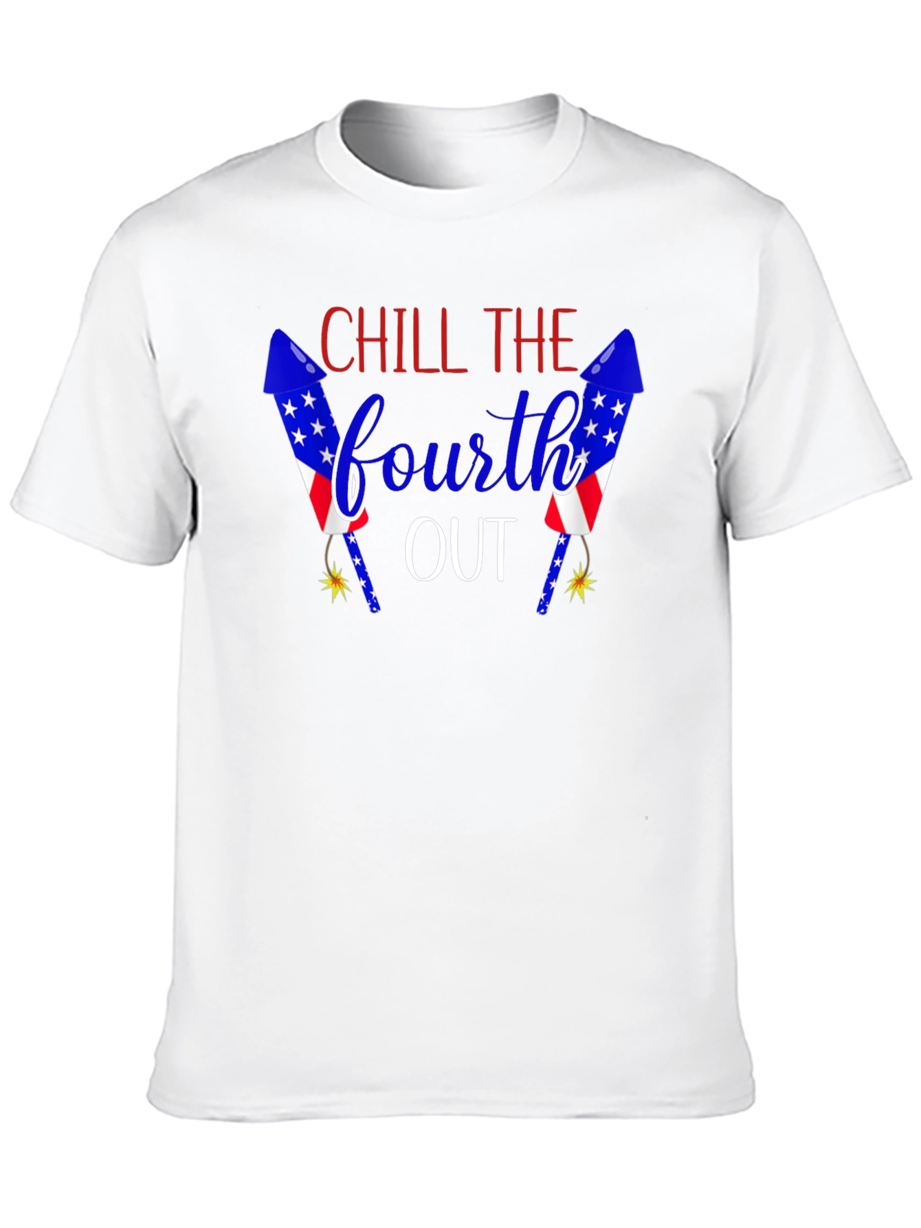 Black Chill The Fourth Out Patriotic T-Shirt view 10