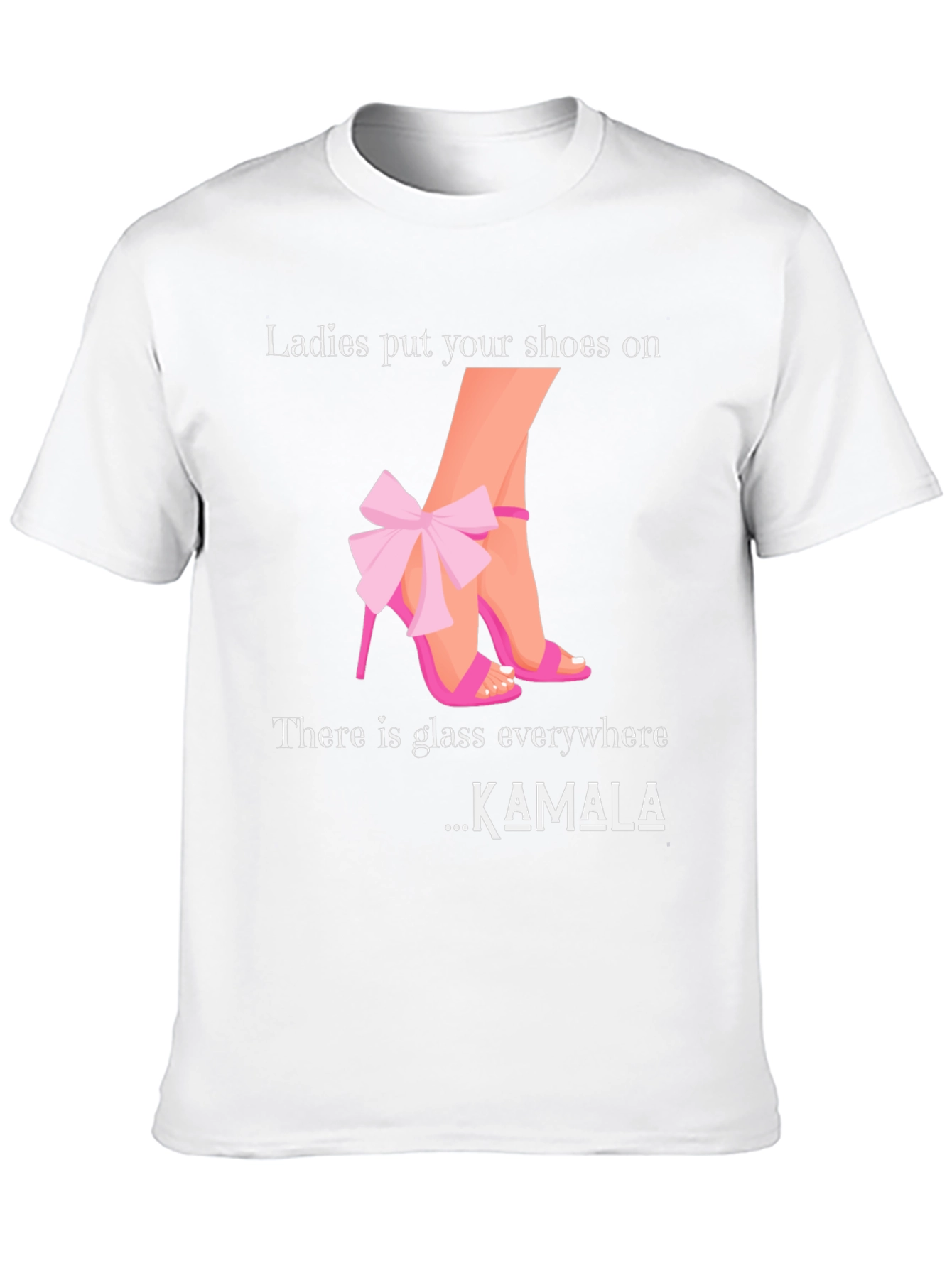 Black Ladies Put Your Shoes On T-Shirt Kamala Harris view 10