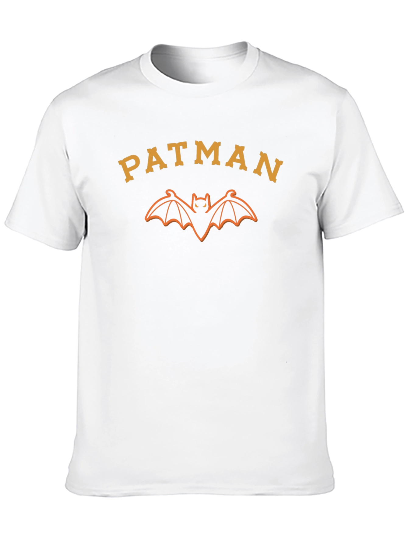 Black Patman T-Shirt: Funny Bat Graphic Tee for Men view 10