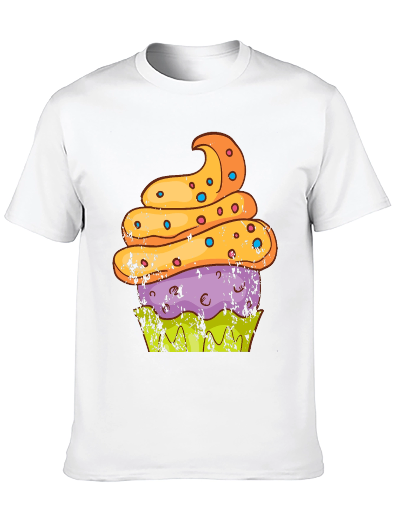 Black Cupcake Graphic T-Shirt - Sweet Treat Tee view 10