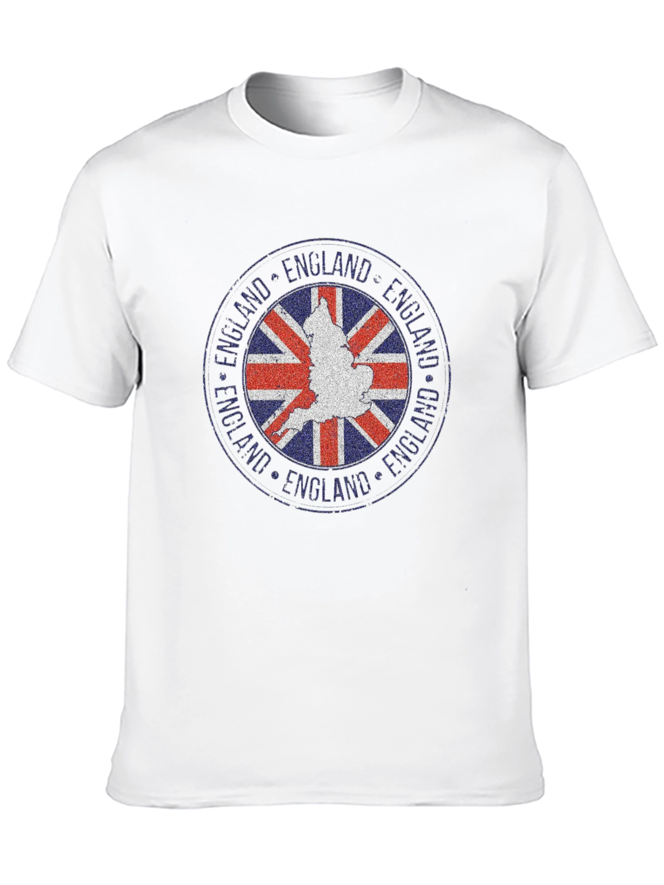 Black England Flag Graphic Tee - Black view 10