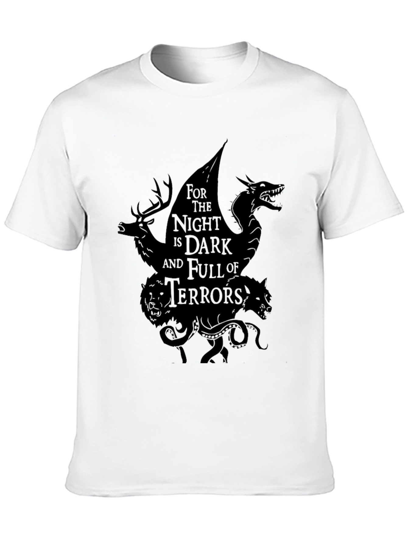 Black Night is Dark Graphic T-Shirt view 10