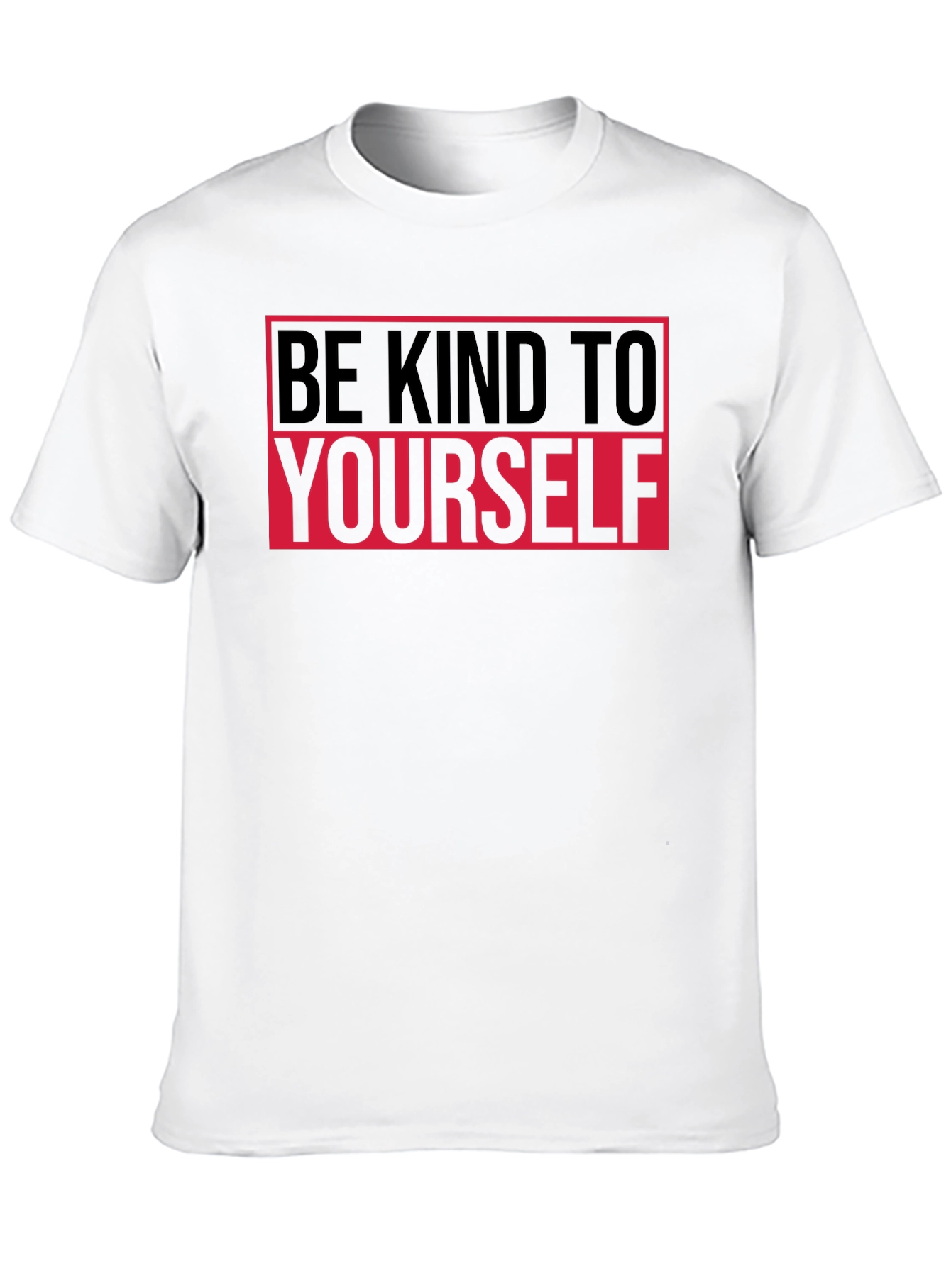 Black Be Kind To Yourself Graphic T-Shirt view 10