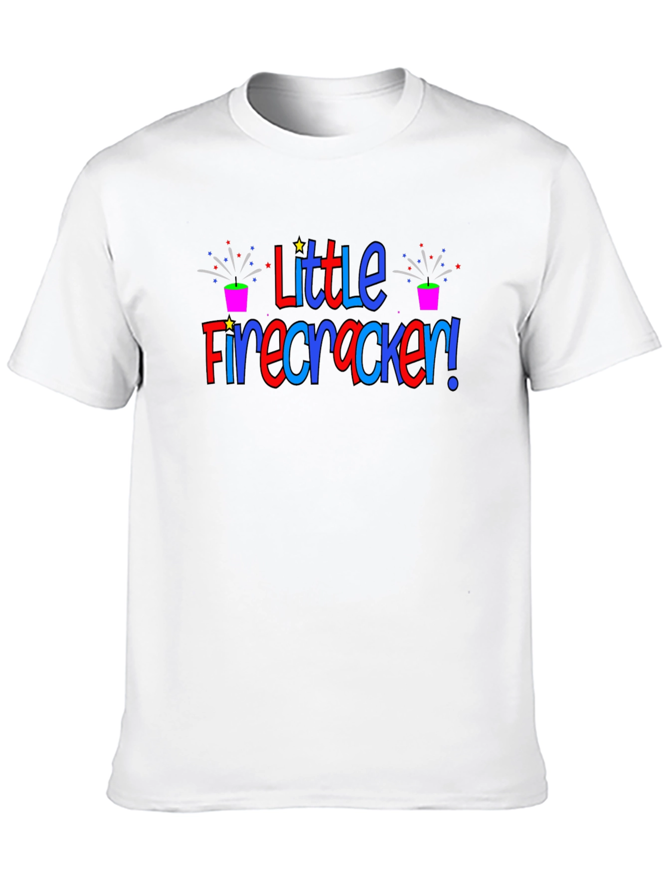 Black Little Firecracker Tee - Patriotic T-Shirt view 10
