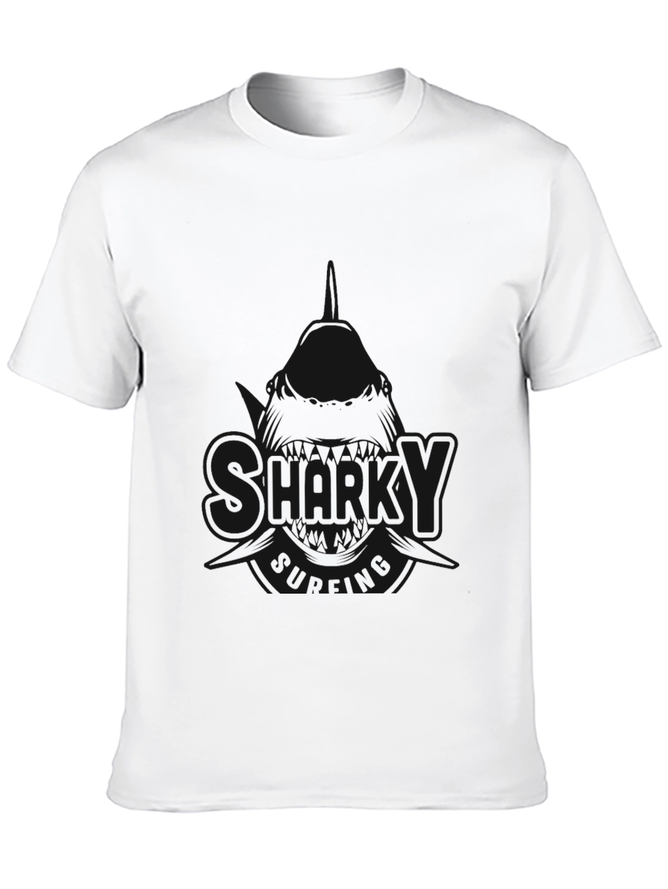 Black Classic Black Crewneck T-Shirt view 10