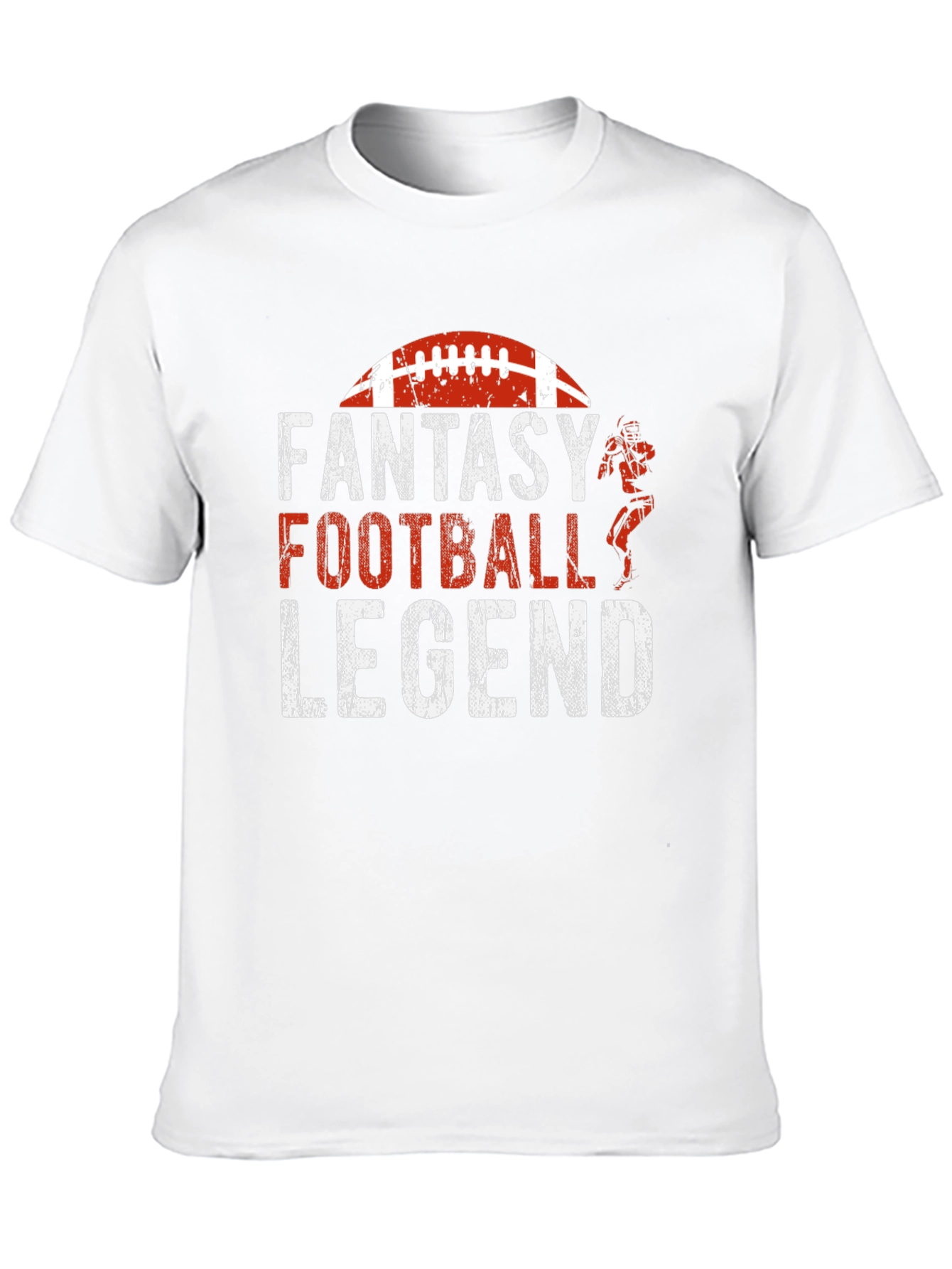 Black Fantasy Football Legend Graphic Tee - Black T-Shirt view 10