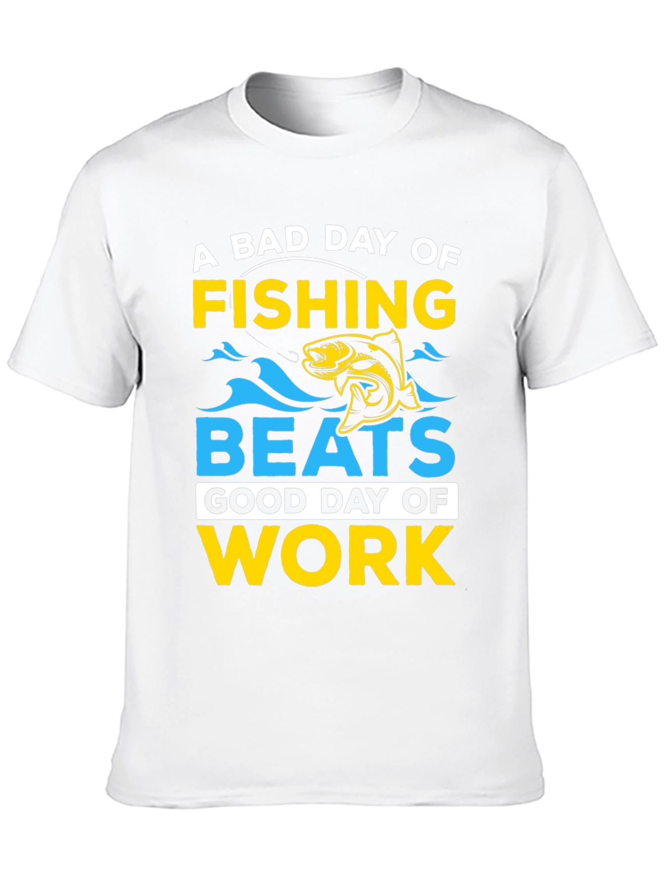 Black Fishing Beats Work T-Shirt view 10