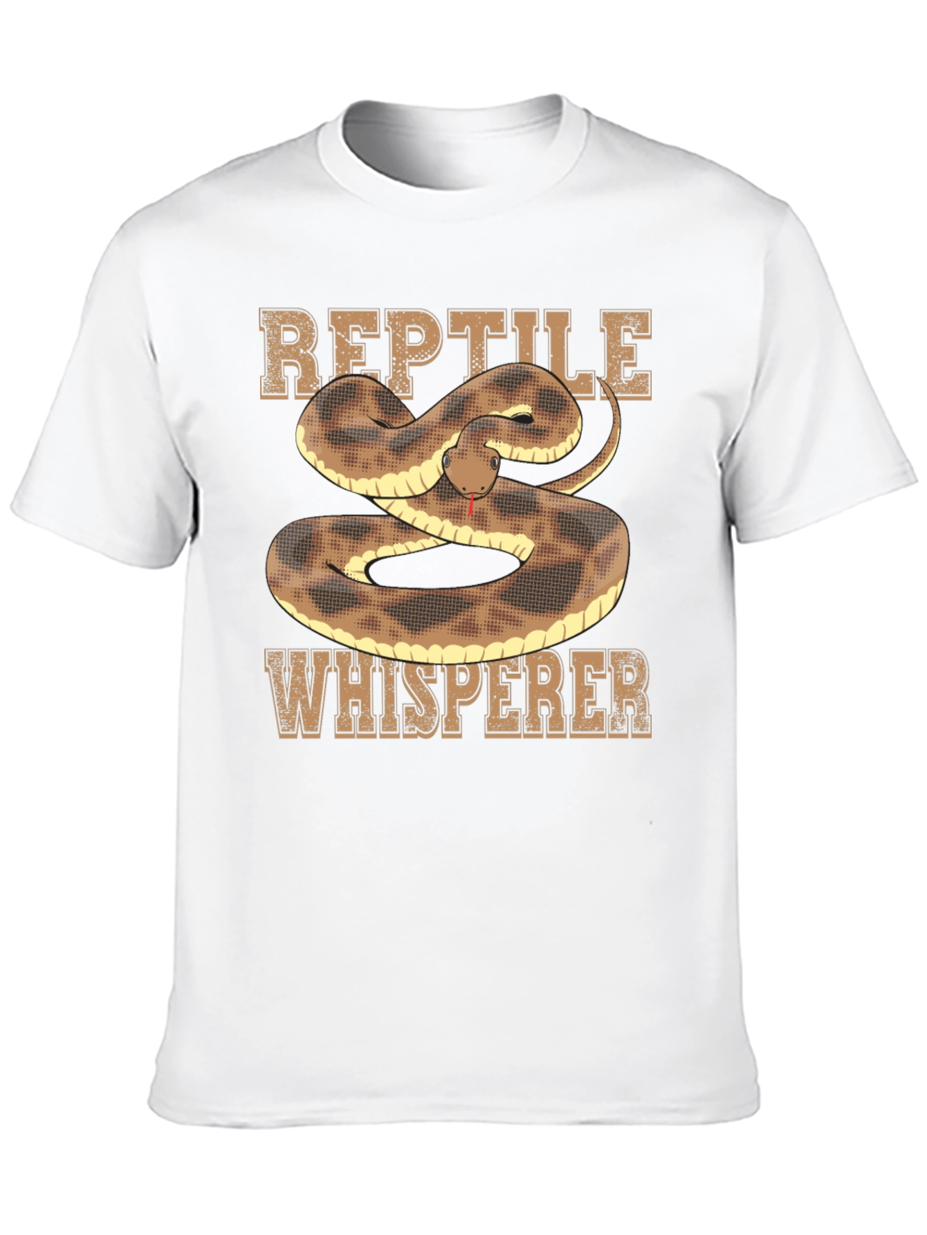 Black Reptile Whisperer Snake Graphic Tee view 10